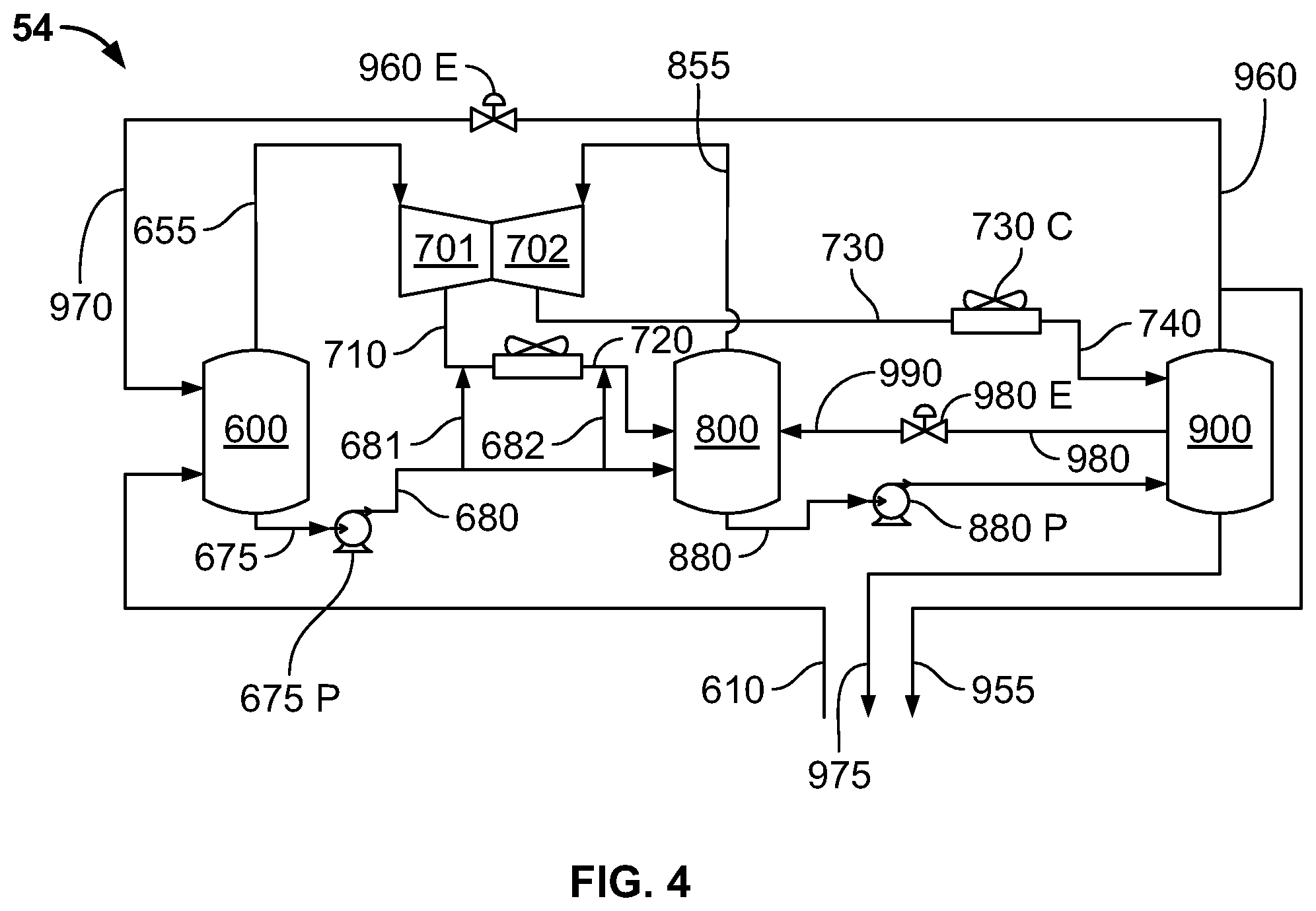 Patent US12104849 Figure 4 – Mixed refrigerant system and method