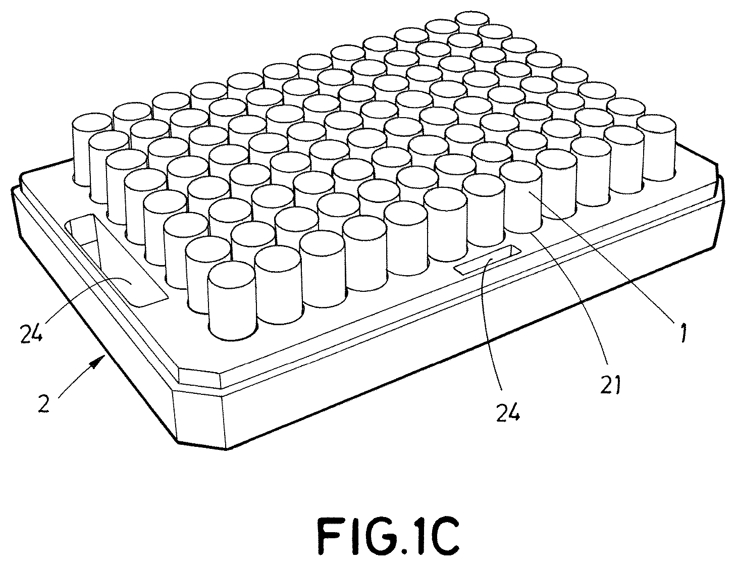 Patent US12104851 Figure 2 – Device and method for simultaneous lyophilisation of a plurality of biological samples