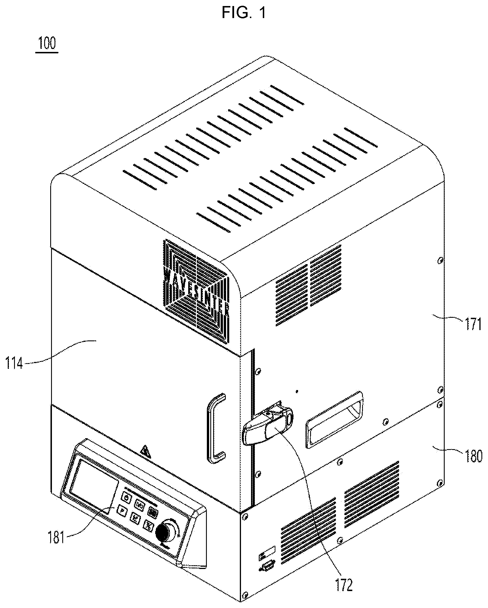 Patent US12104852 — Sintering apparatus — Figure 1