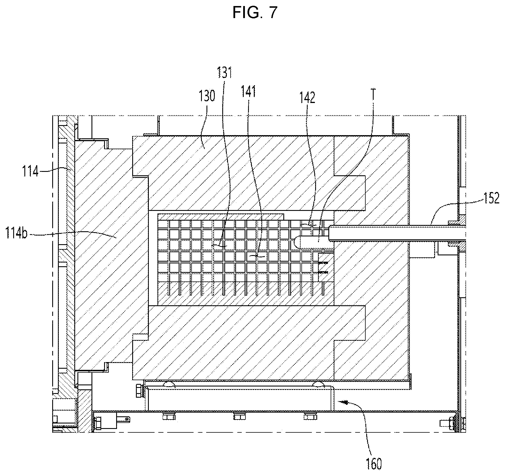 Patent US12104852 Figure 7 – Sintering apparatus