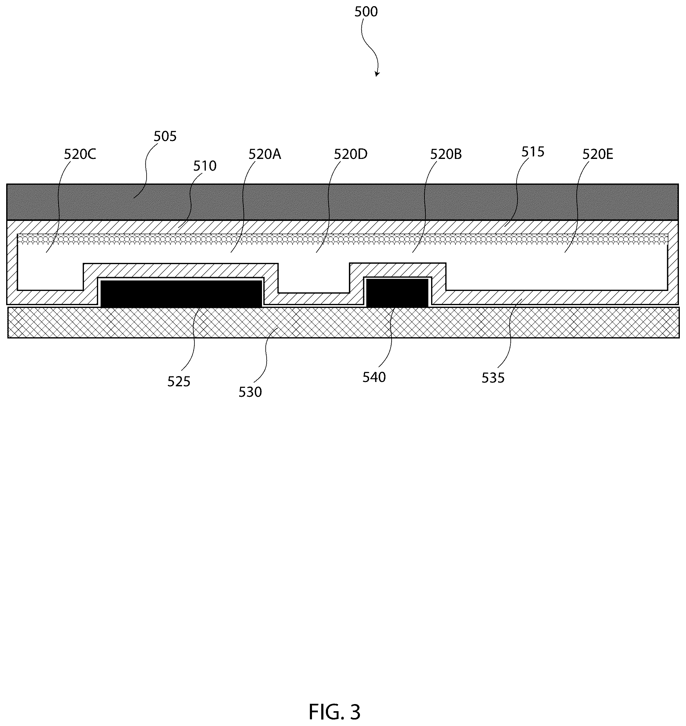 Patent US12104856 Figure 3 – Method and device for optimization of vapor transport in a thermal ground plane using void space in mobile systems