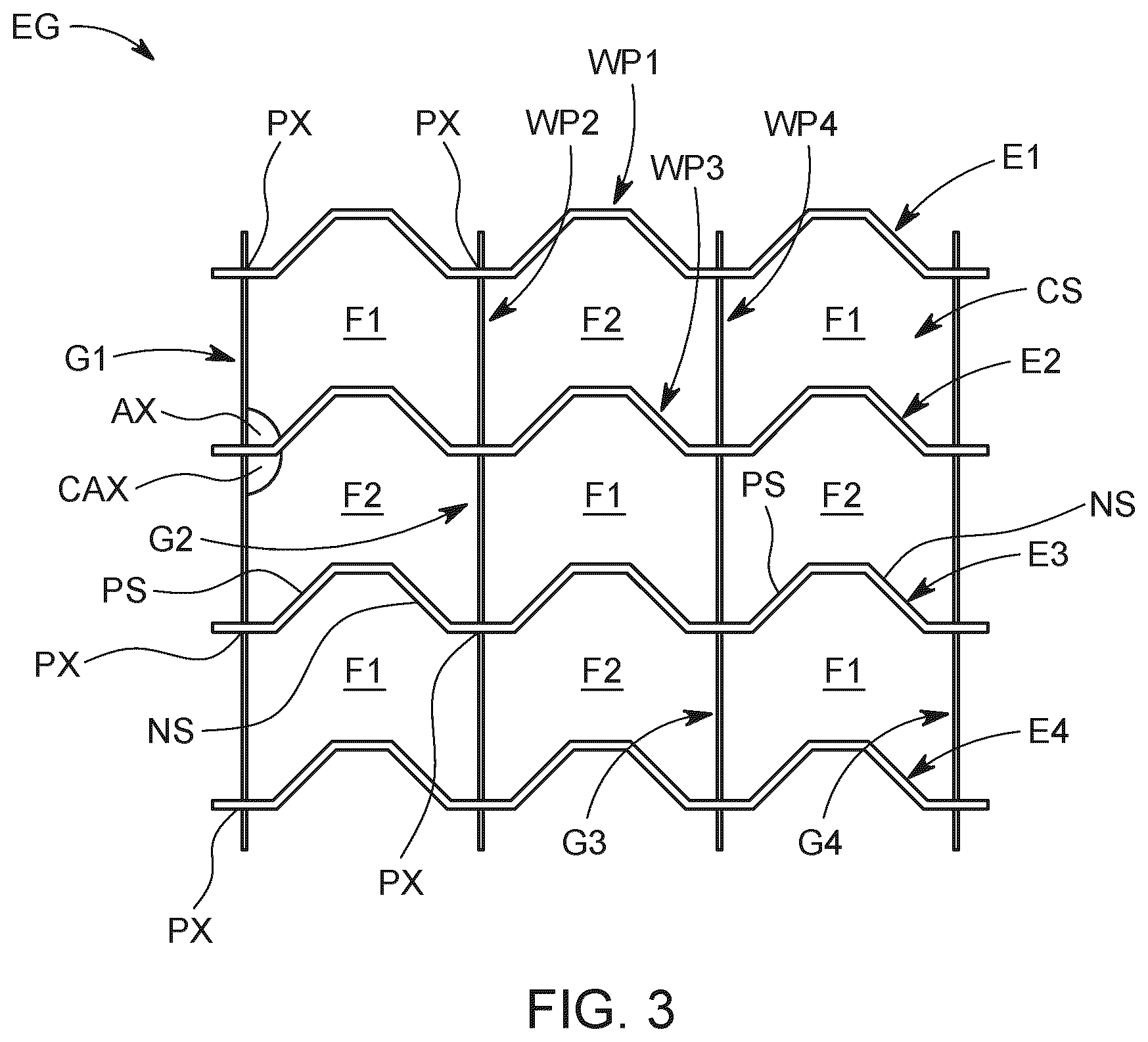 Patent US12104858 Figure 3 – Channel heat exchanger