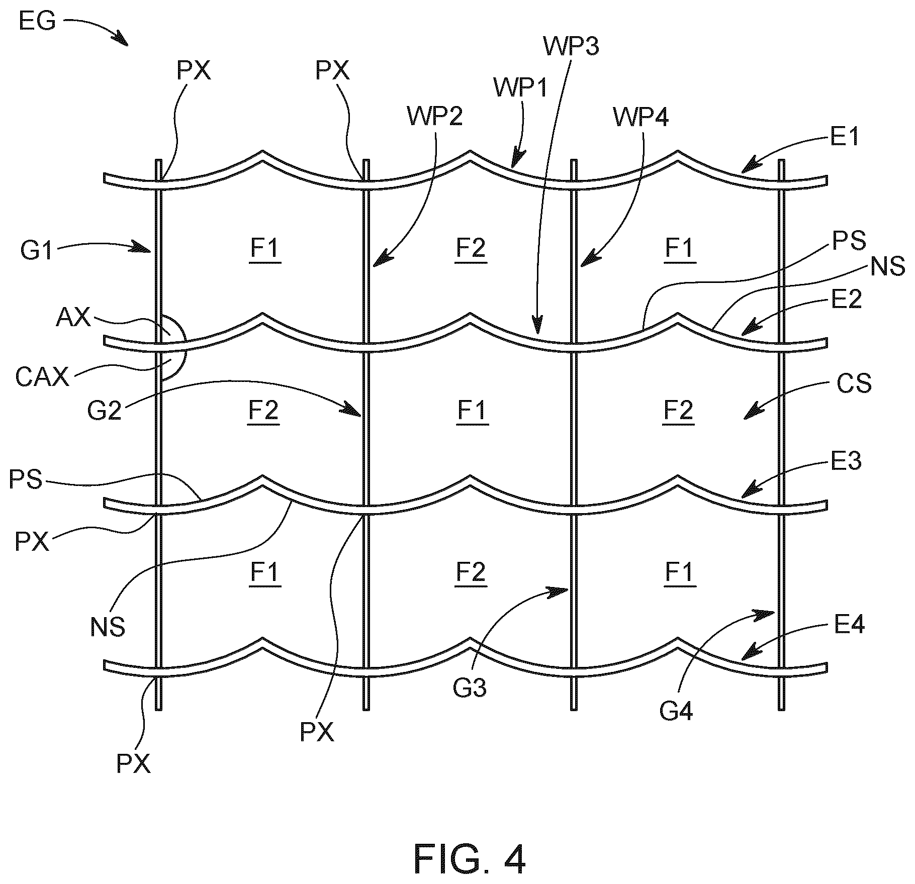 Patent US12104858 Figure 4 – Channel heat exchanger