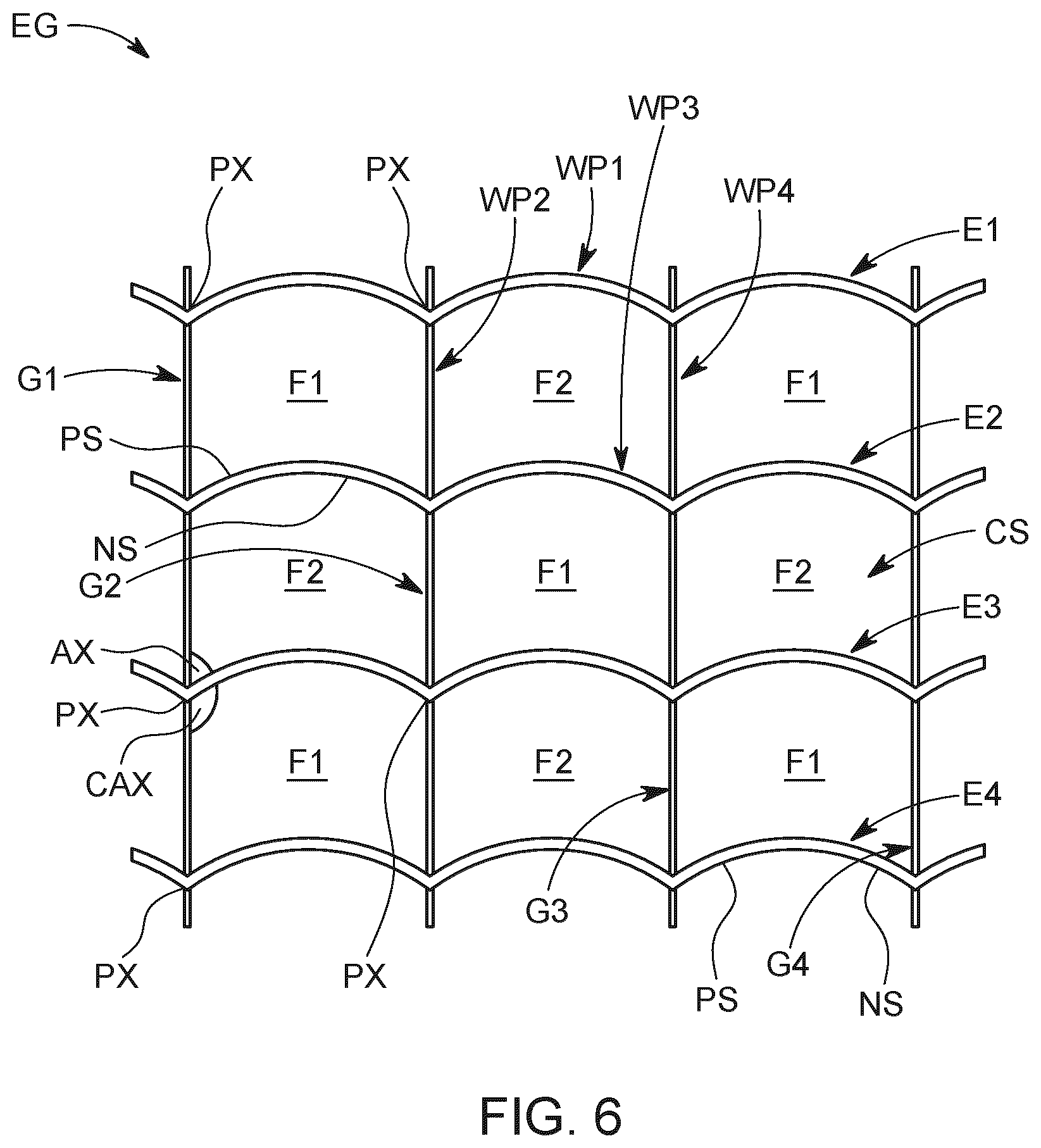 Patent US12104858 Figure 6 – Channel heat exchanger