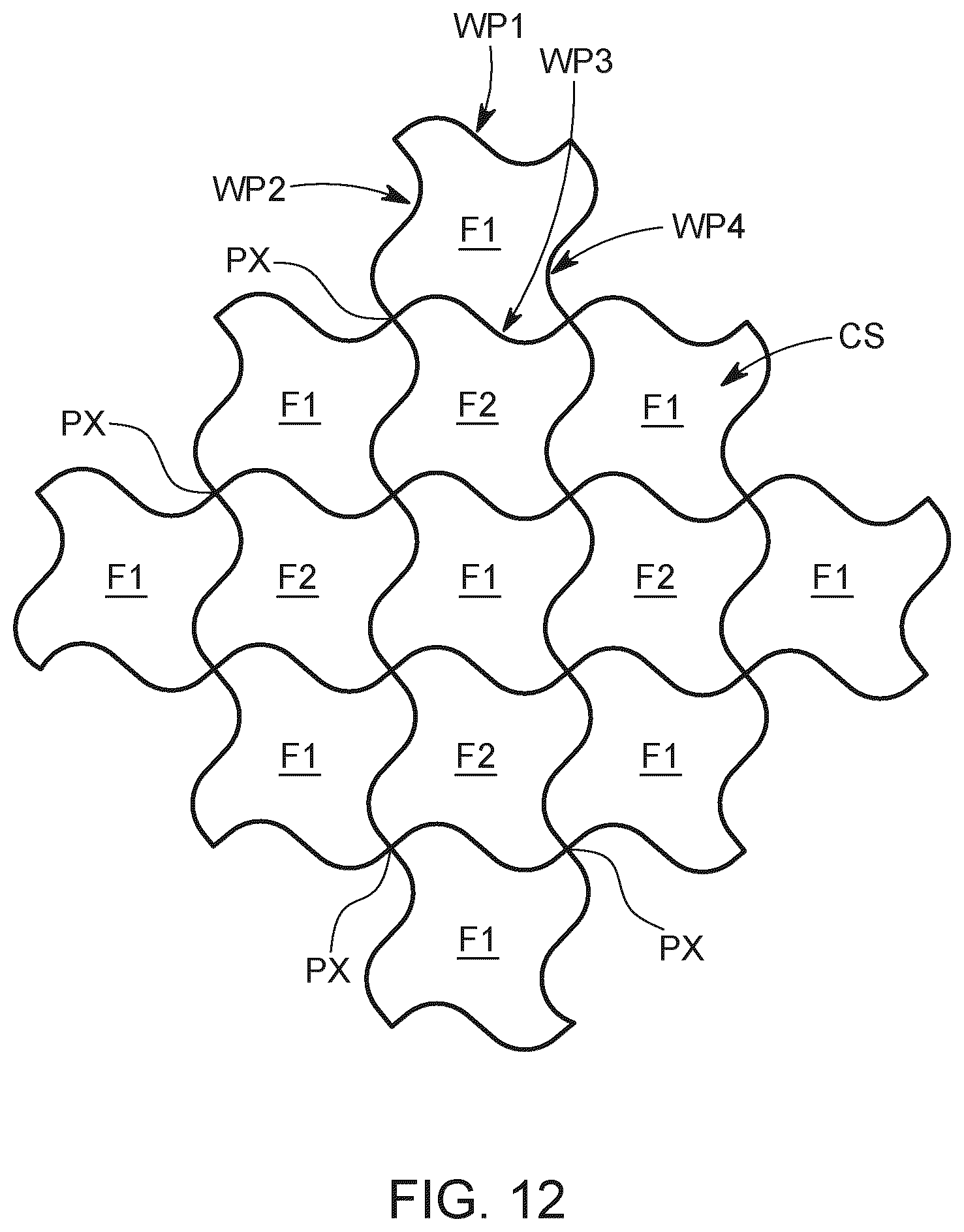 Patent US12104858 Figure 12 – Channel heat exchanger
