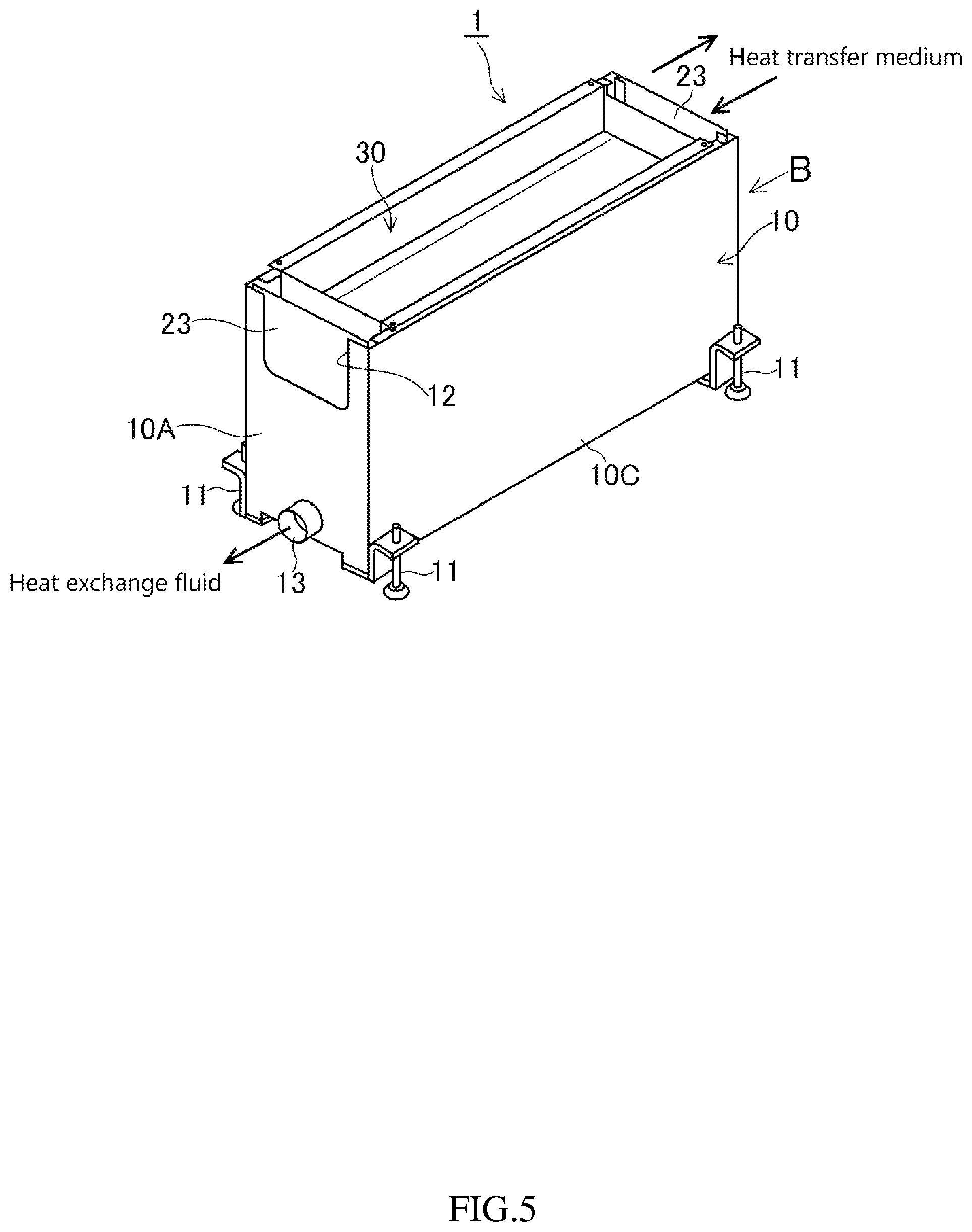 Patent US12104859 Figure 5 – Heat exchanging apparatus