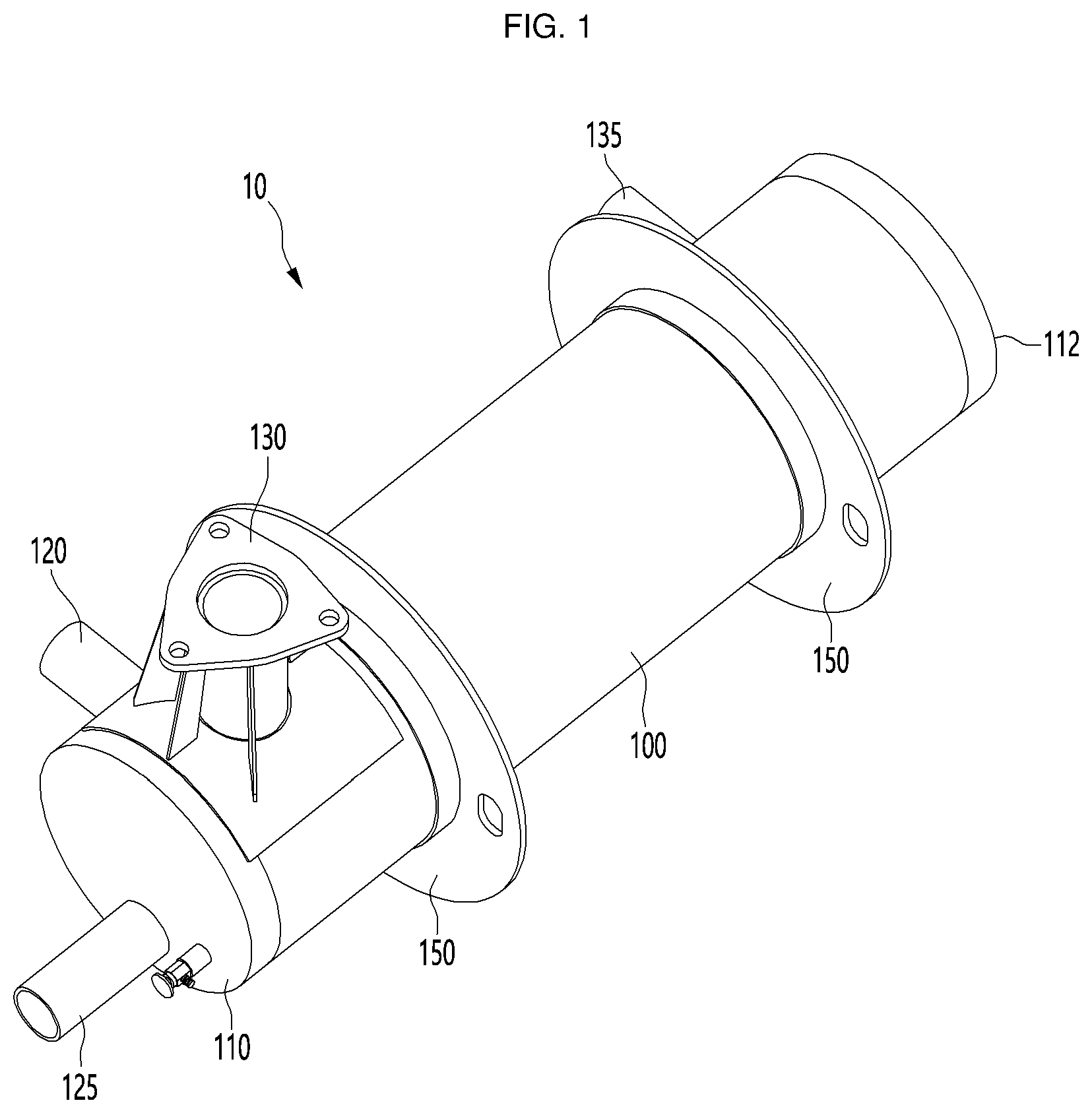 Patent US12104861 Figure 1 – Heat exchanger