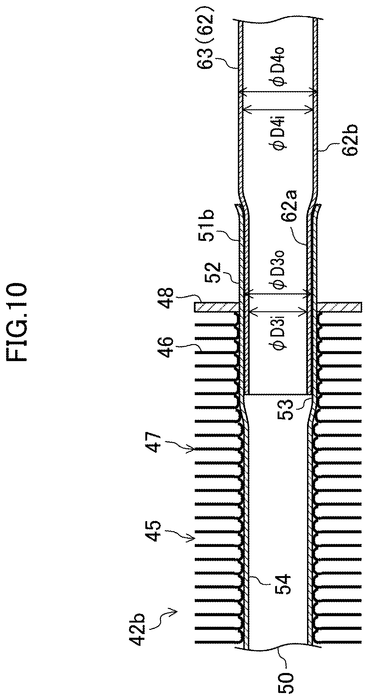 Patent US12104862 Figure 10 – Heat exchanger and air-conditioning apparatus