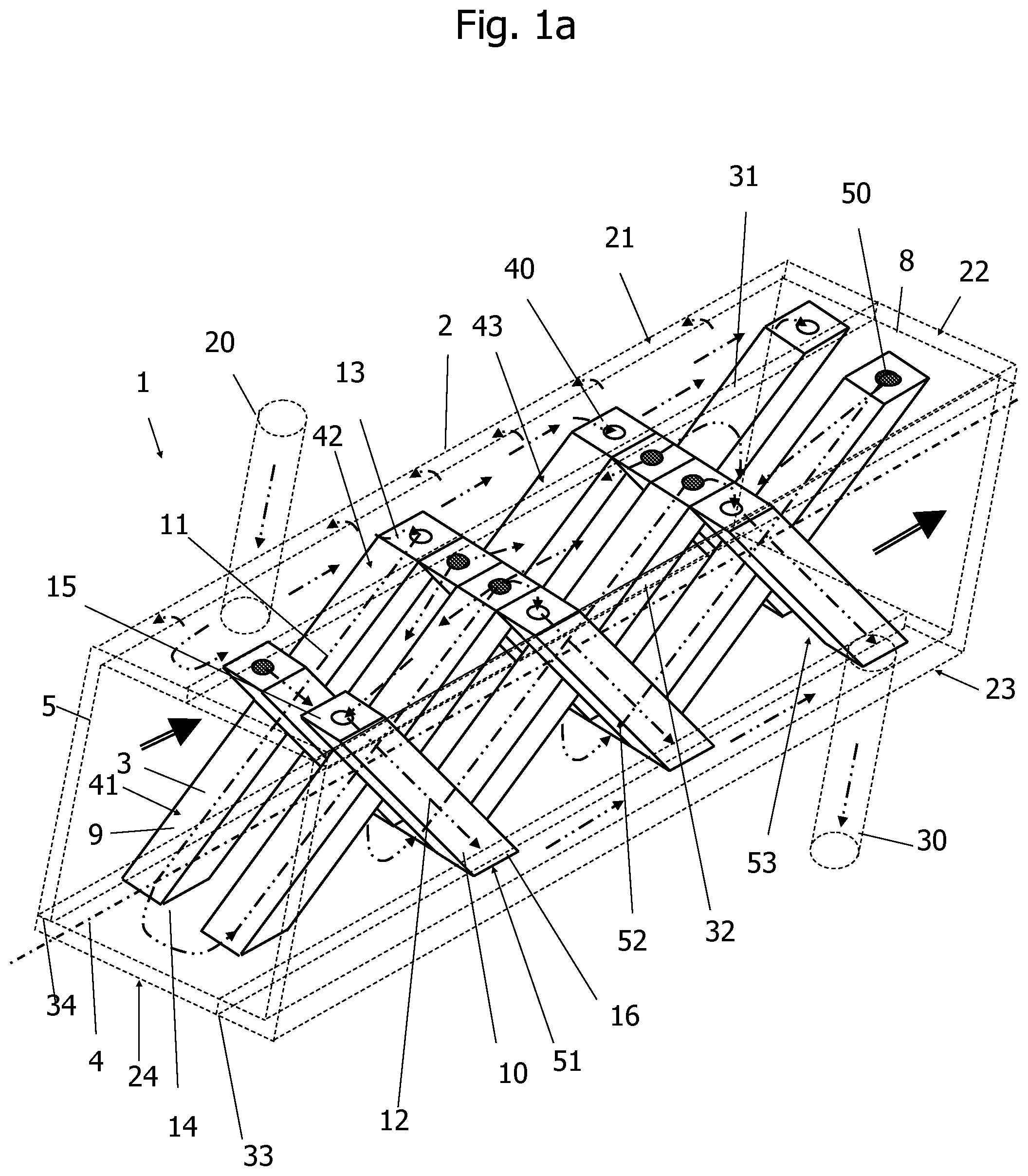 Patent US12104865 Figure 1 – Heat exchanger