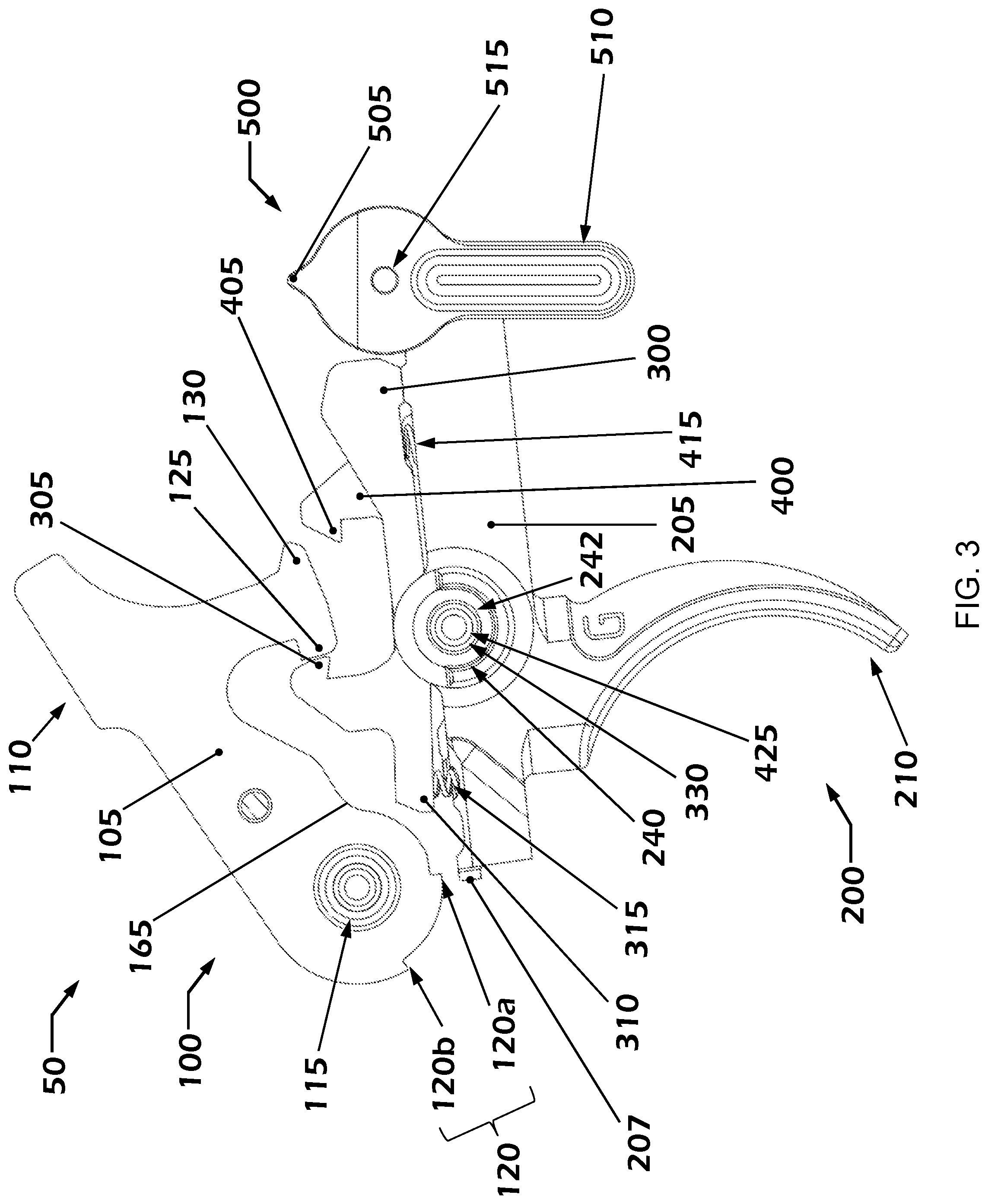 Patent US12104867 Figure 3 – Trigger assembly with safety features
