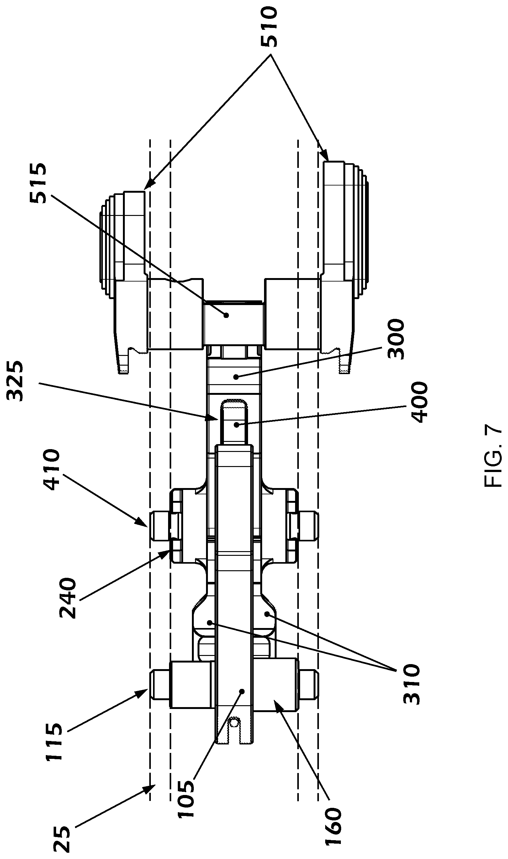 Patent US12104867 Figure 7 – Trigger assembly with safety features