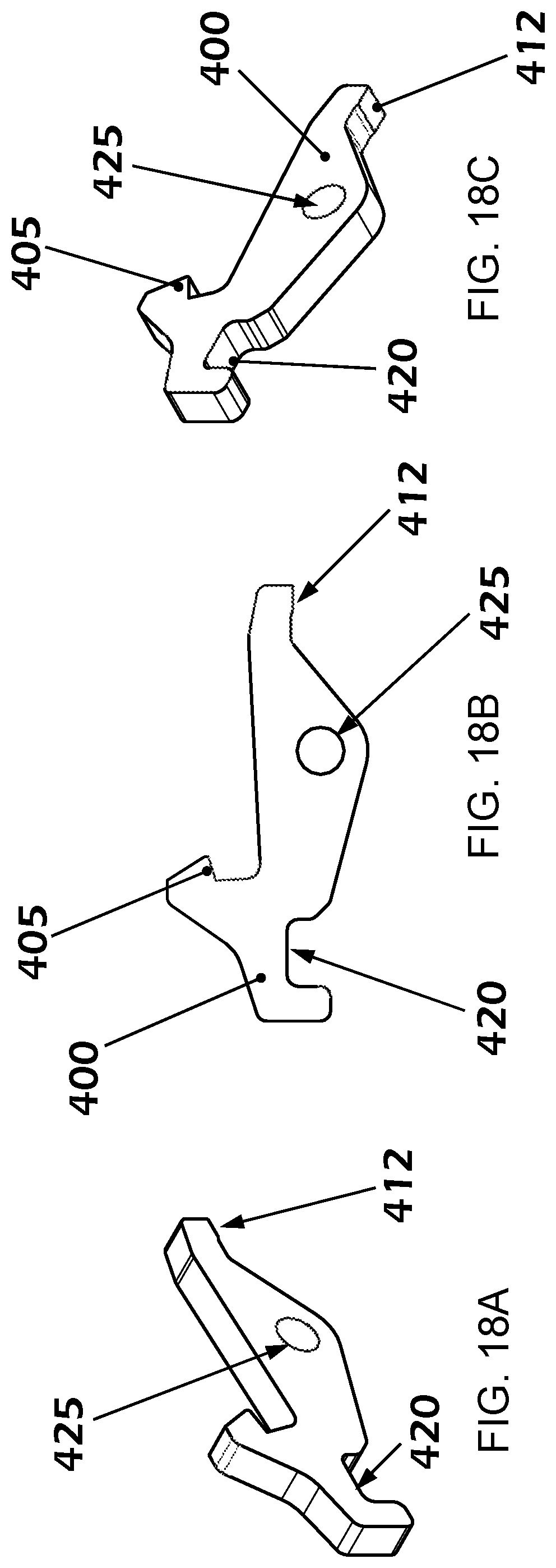Patent US12104867 Figure 18 – Trigger assembly with safety features