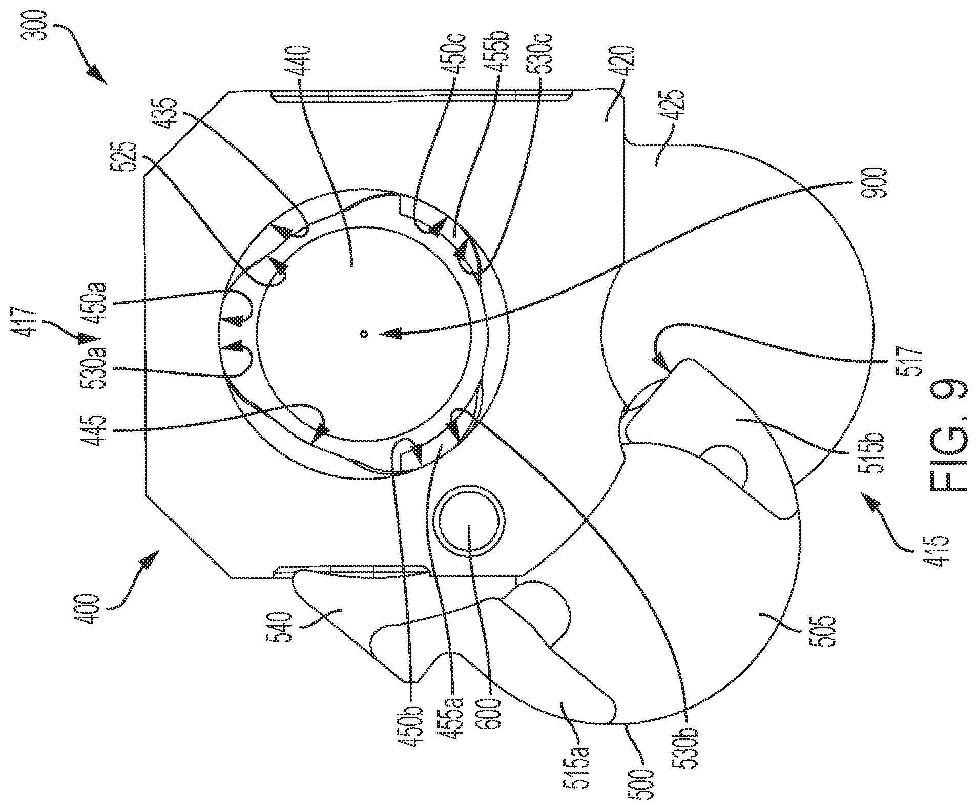 Patent US12104870 Figure 9 – Quick-connect muzzle accessory