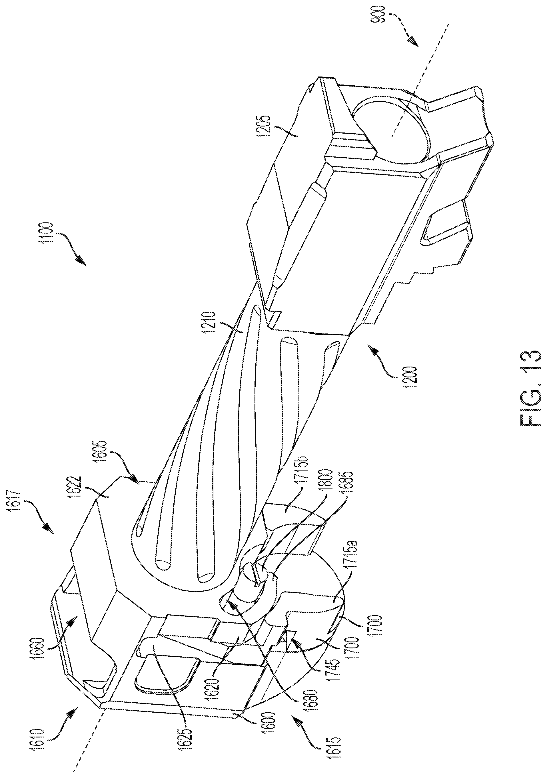 Patent US12104870 Figure 13 – Quick-connect muzzle accessory