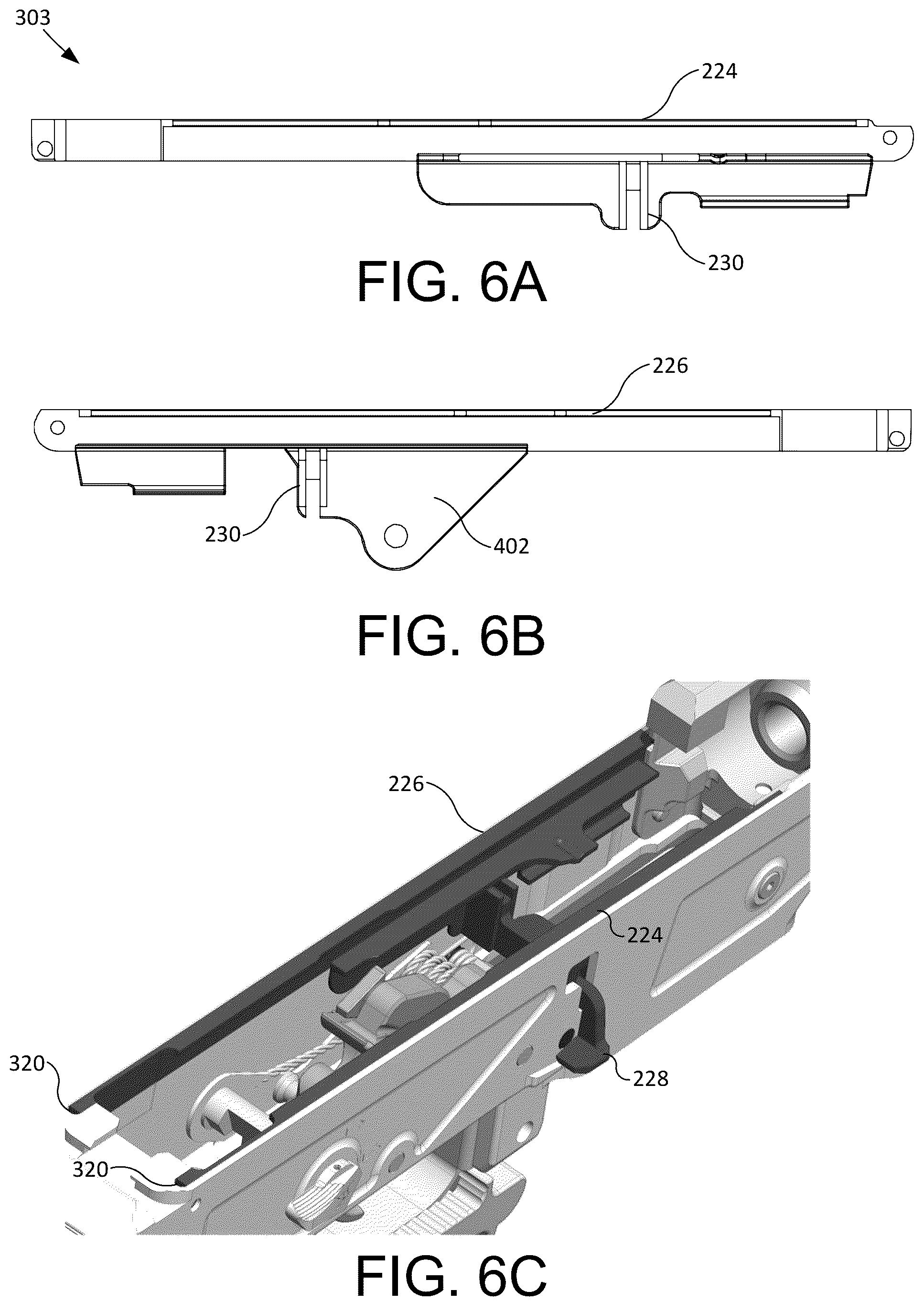 Patent US12104872 Figure 6 – Firearm receiver