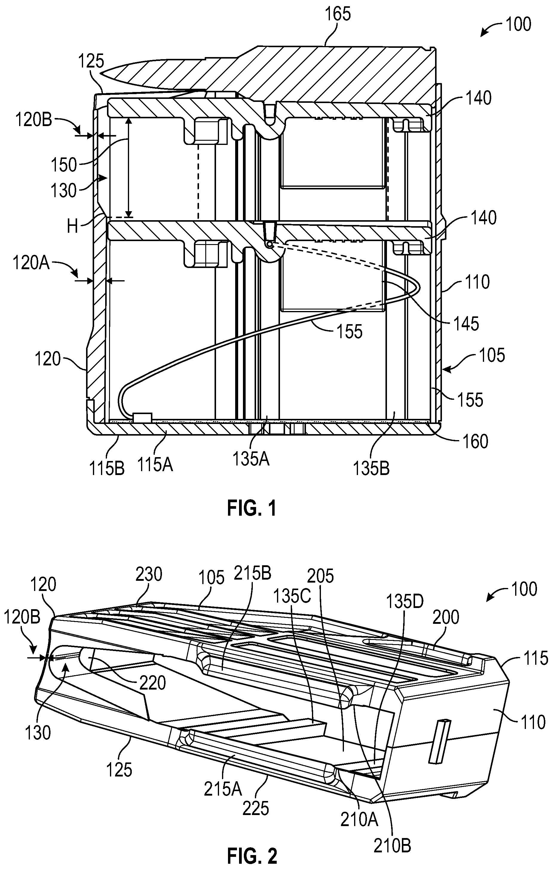Patent US12104873 — Cartridge magazine — Figure 1