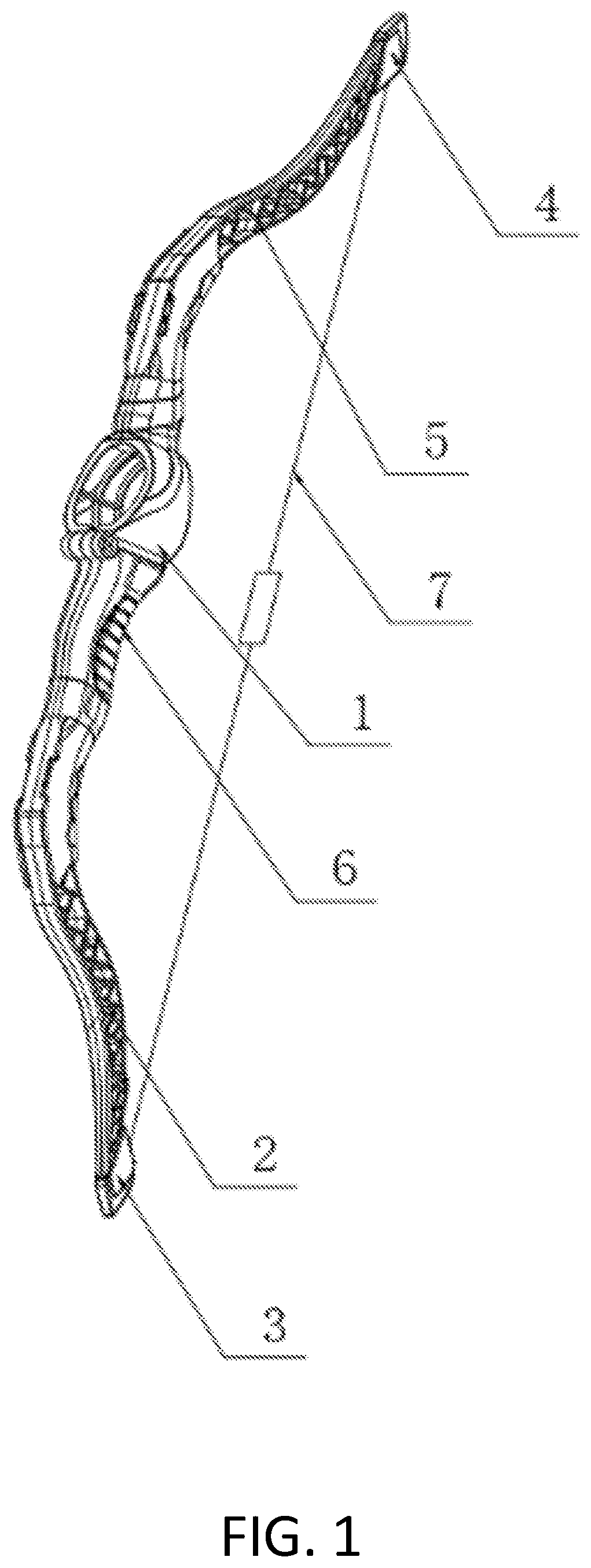 Patent US12104876 Figure 1 – Deformable archery toy