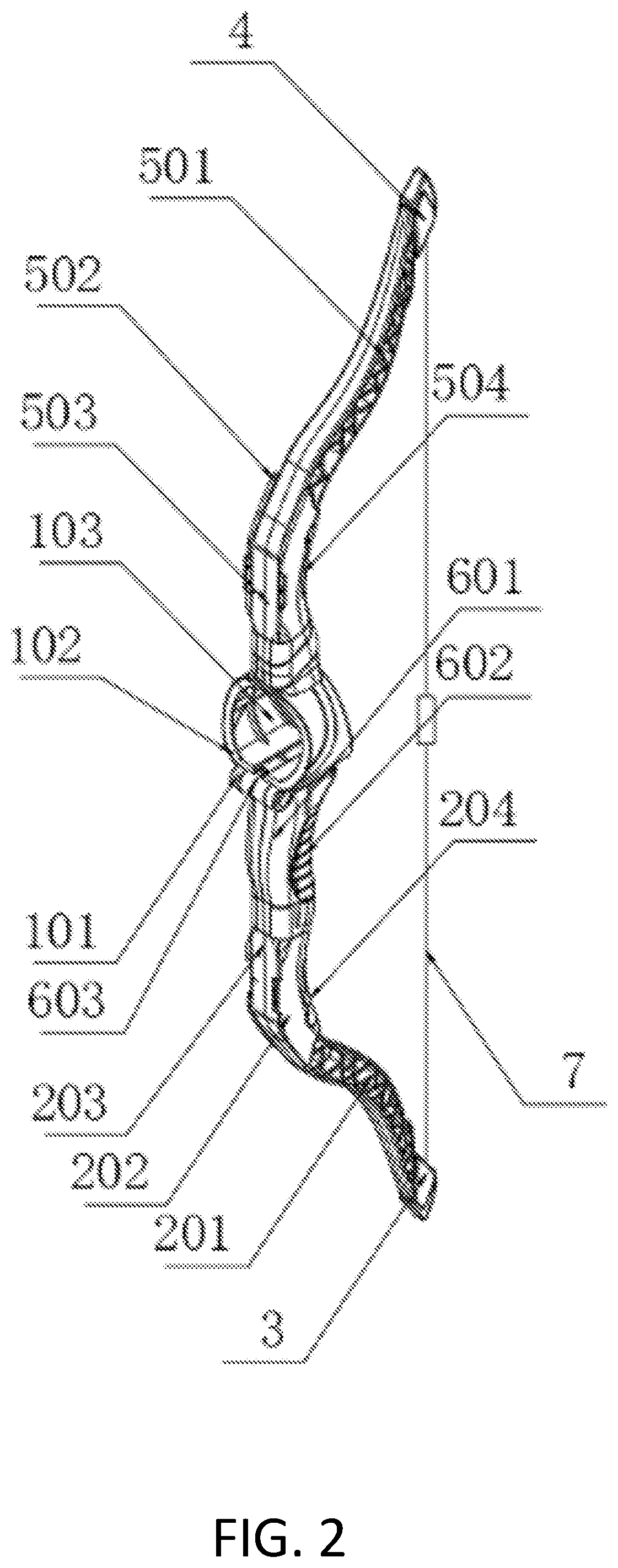 Patent US12104876 Figure 2 – Deformable archery toy