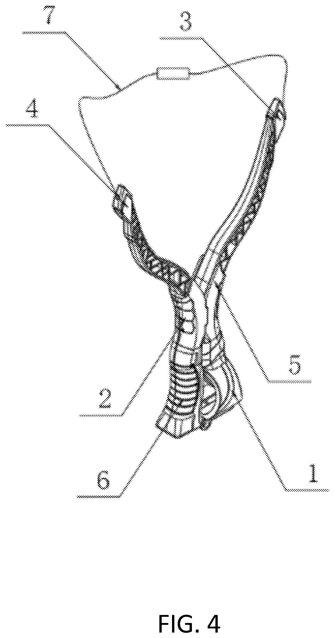 Patent US12104876 Figure 4 – Deformable archery toy