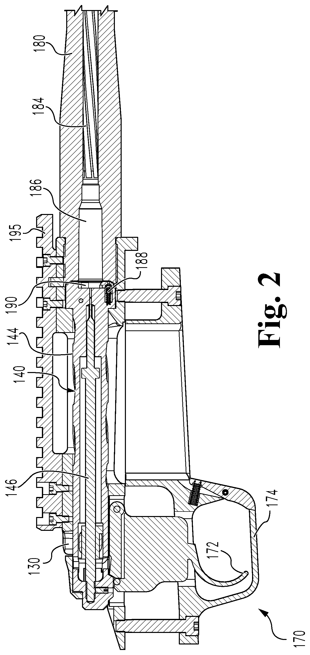 Patent US12104878 Figure 2 – Rifle stock
