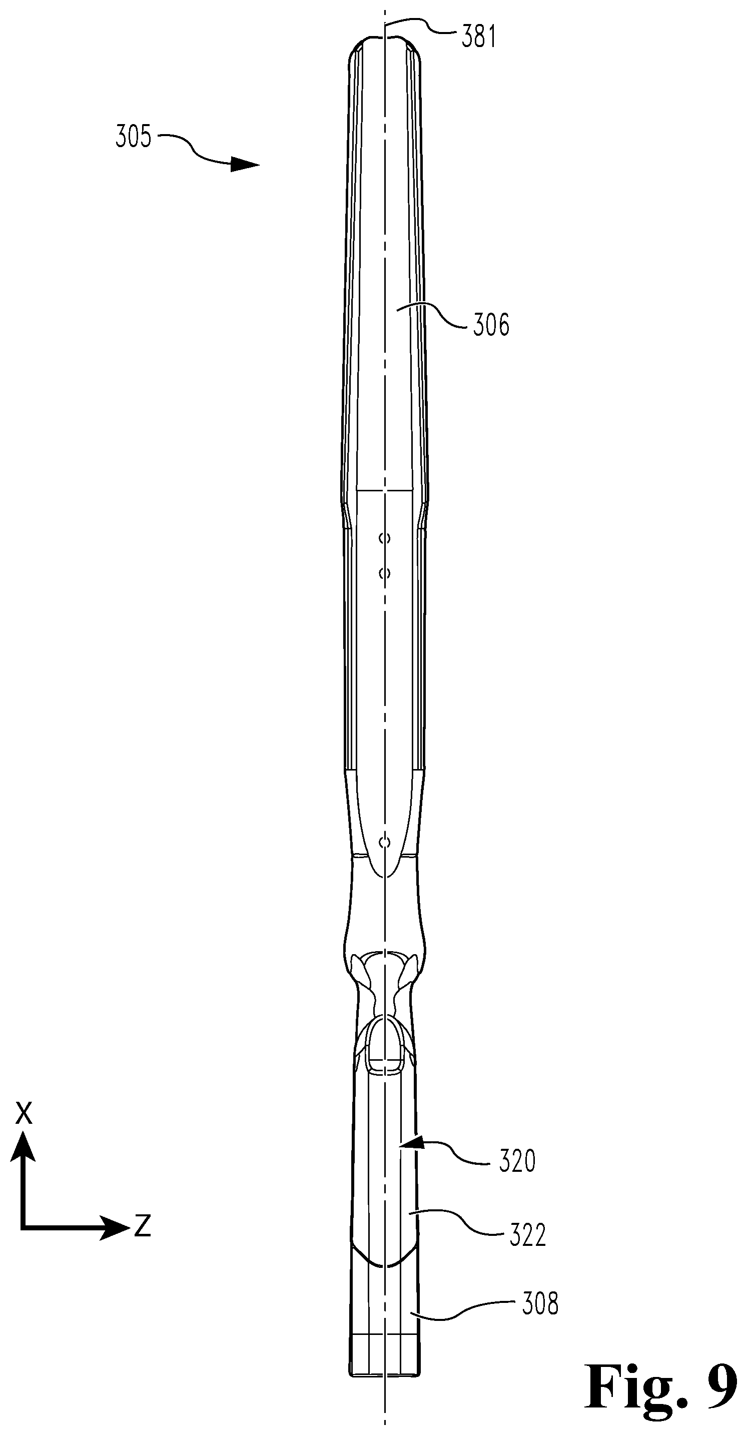 Patent US12104878 Figure 7 – Rifle stock