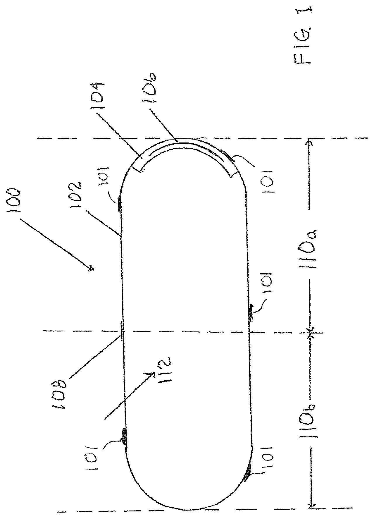 Patent US12104879 Figure 1 – Modified apparel for gun support