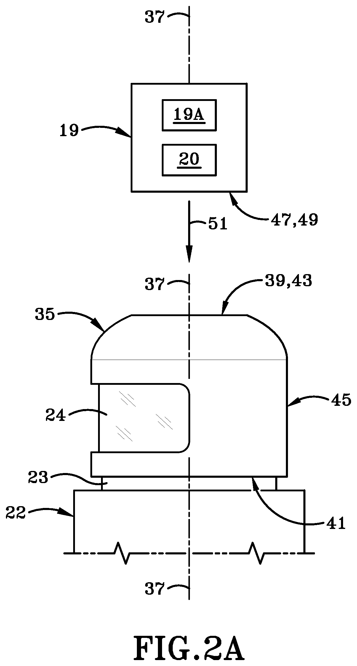 Patent US12104881 Figure 2 – Countermeasure system having a confirmation device and method thereof