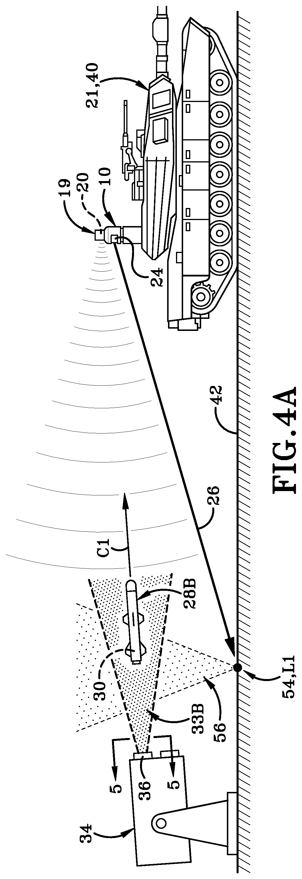 Patent US12104881 Figure 4 – Countermeasure system having a confirmation device and method thereof
