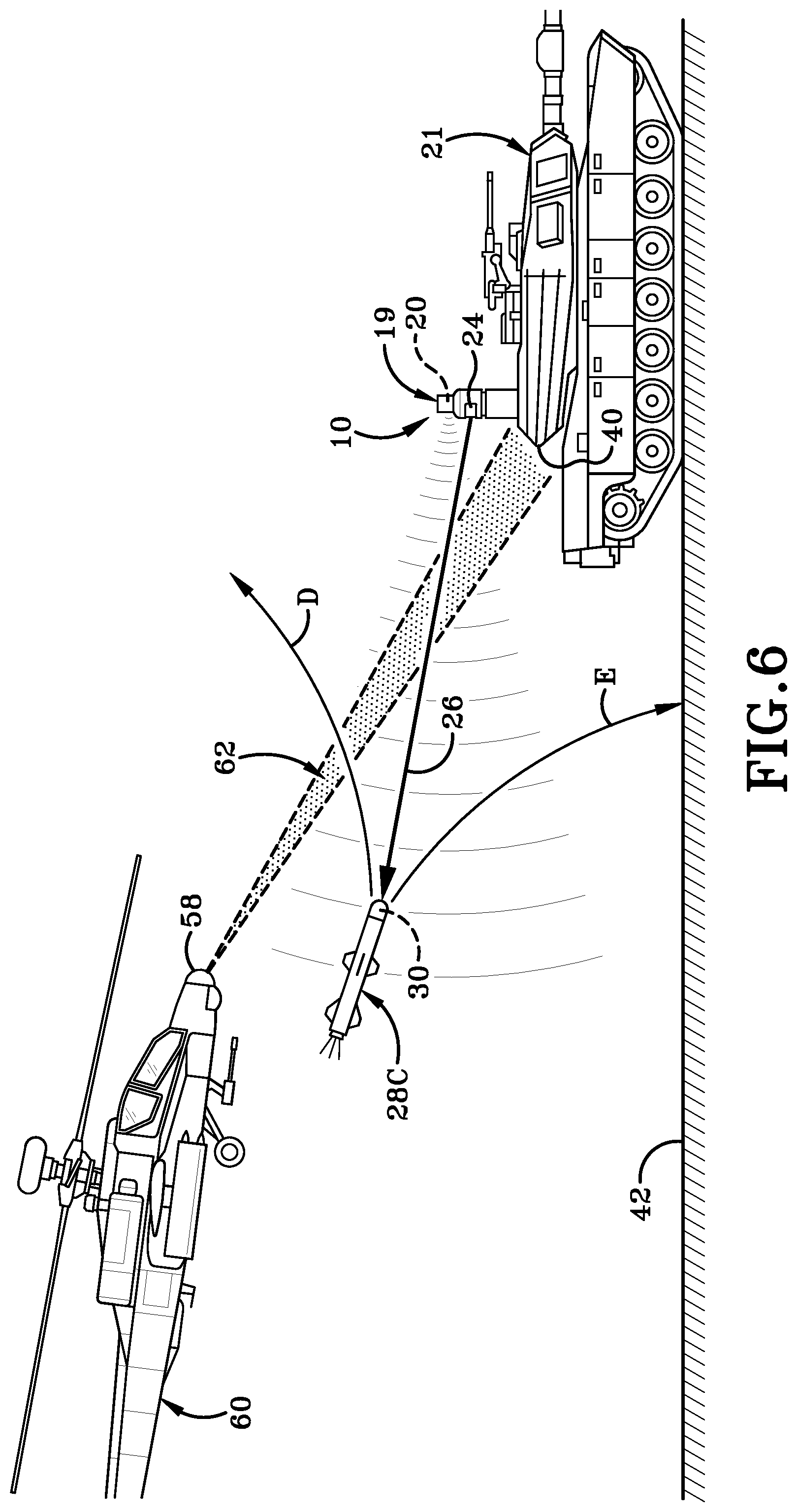 Patent US12104881 Figure 7 – Countermeasure system having a confirmation device and method thereof
