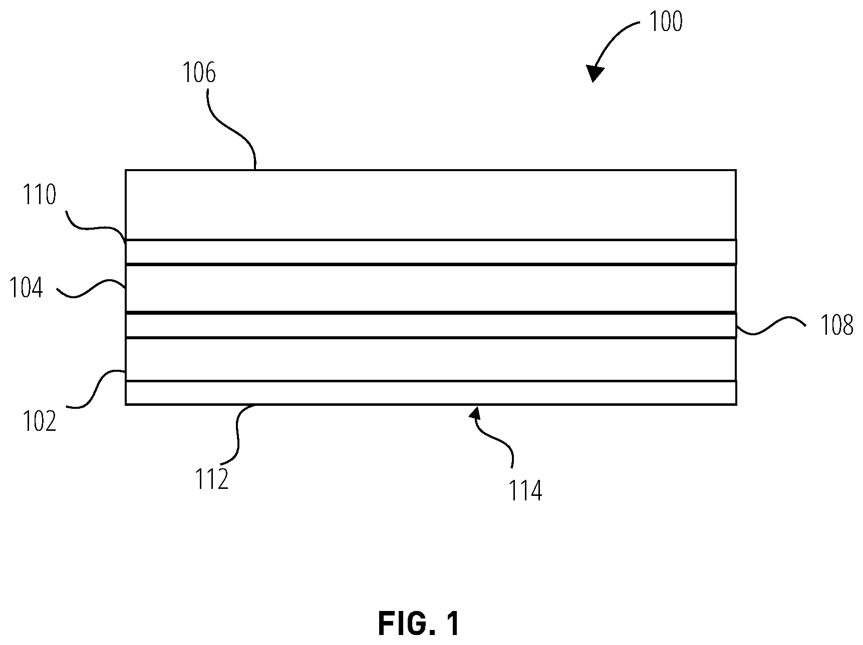 Patent US12104884 Figure 1 – Ballistic glass and associated methods and assemblies