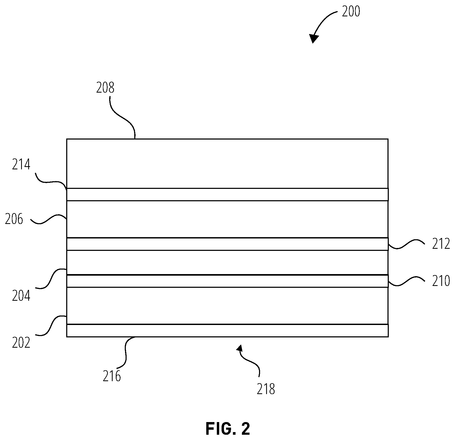 Patent US12104884 Figure 2 – Ballistic glass and associated methods and assemblies