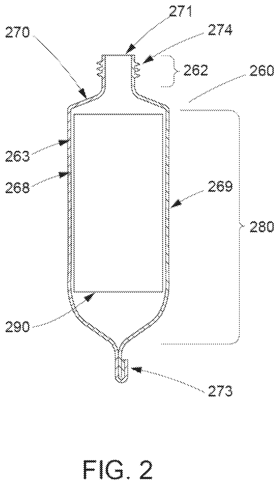 Patent US12104886 Figure 2 – High-fragmenting flashbang grenade charge holder
