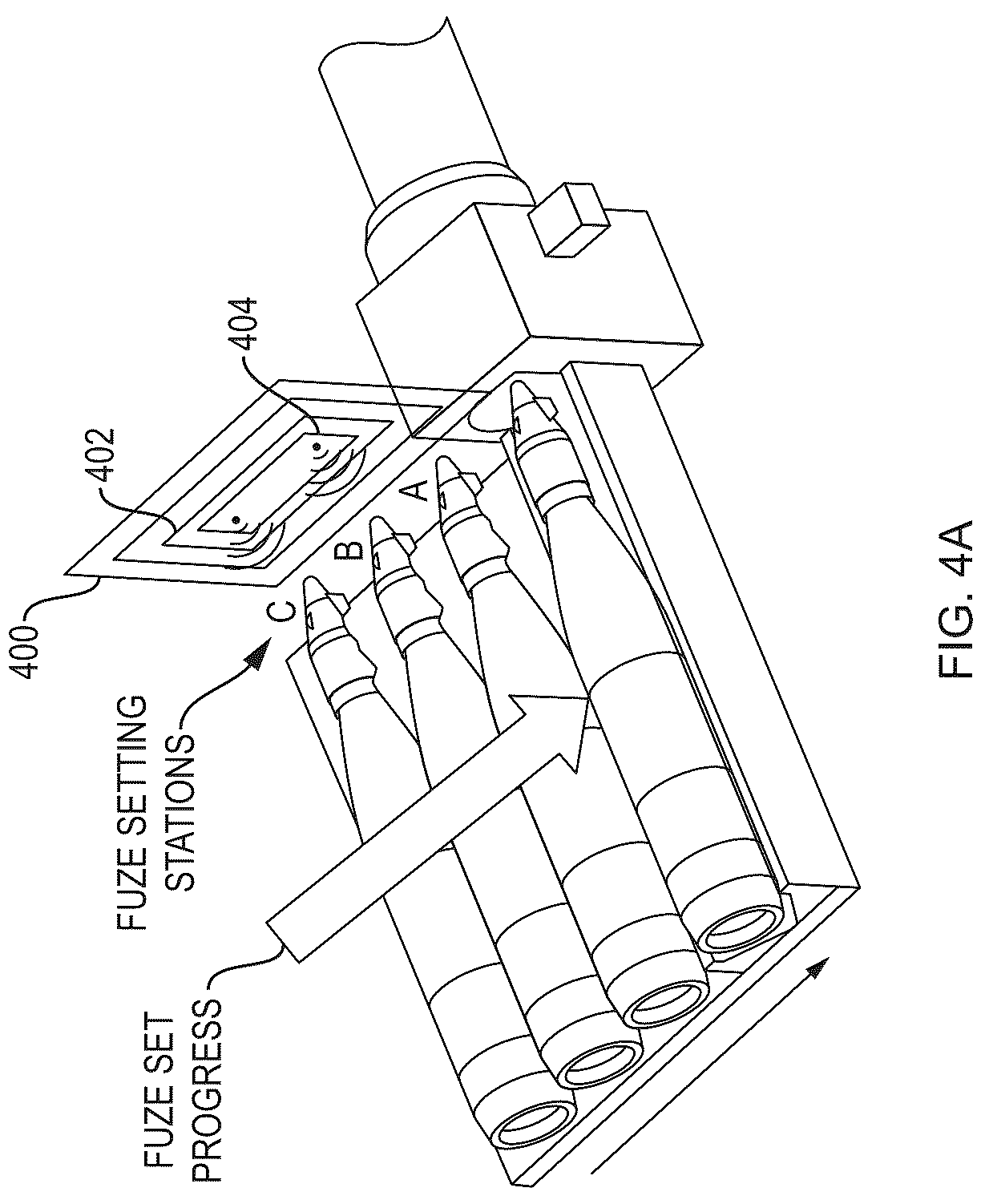 Patent US12104889 Figure 6 – Wireless multi-fuze setter interface