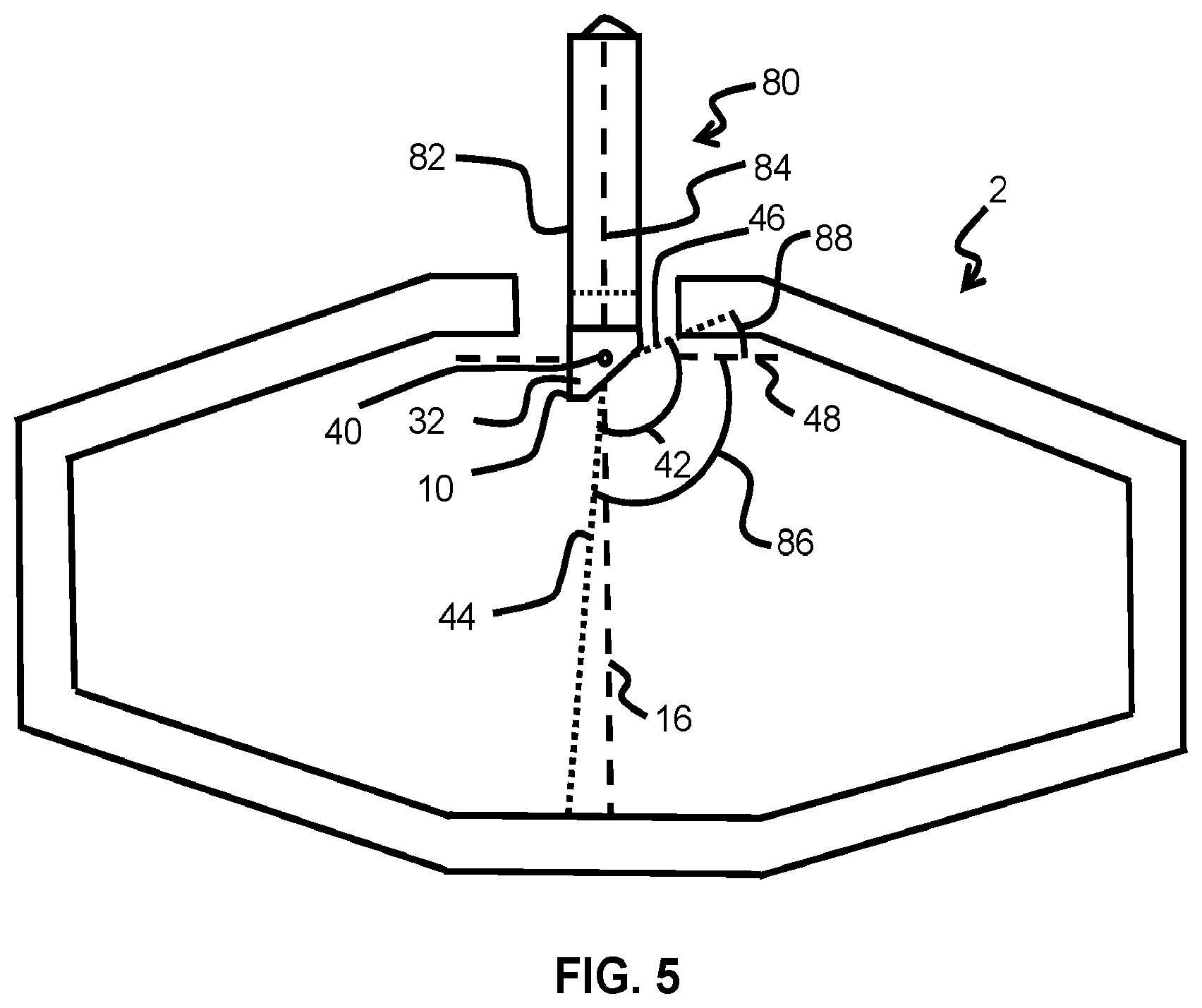 Patent US12104890 Figure 4 – System, device and method for measuring the interior refractory lining of a vessel