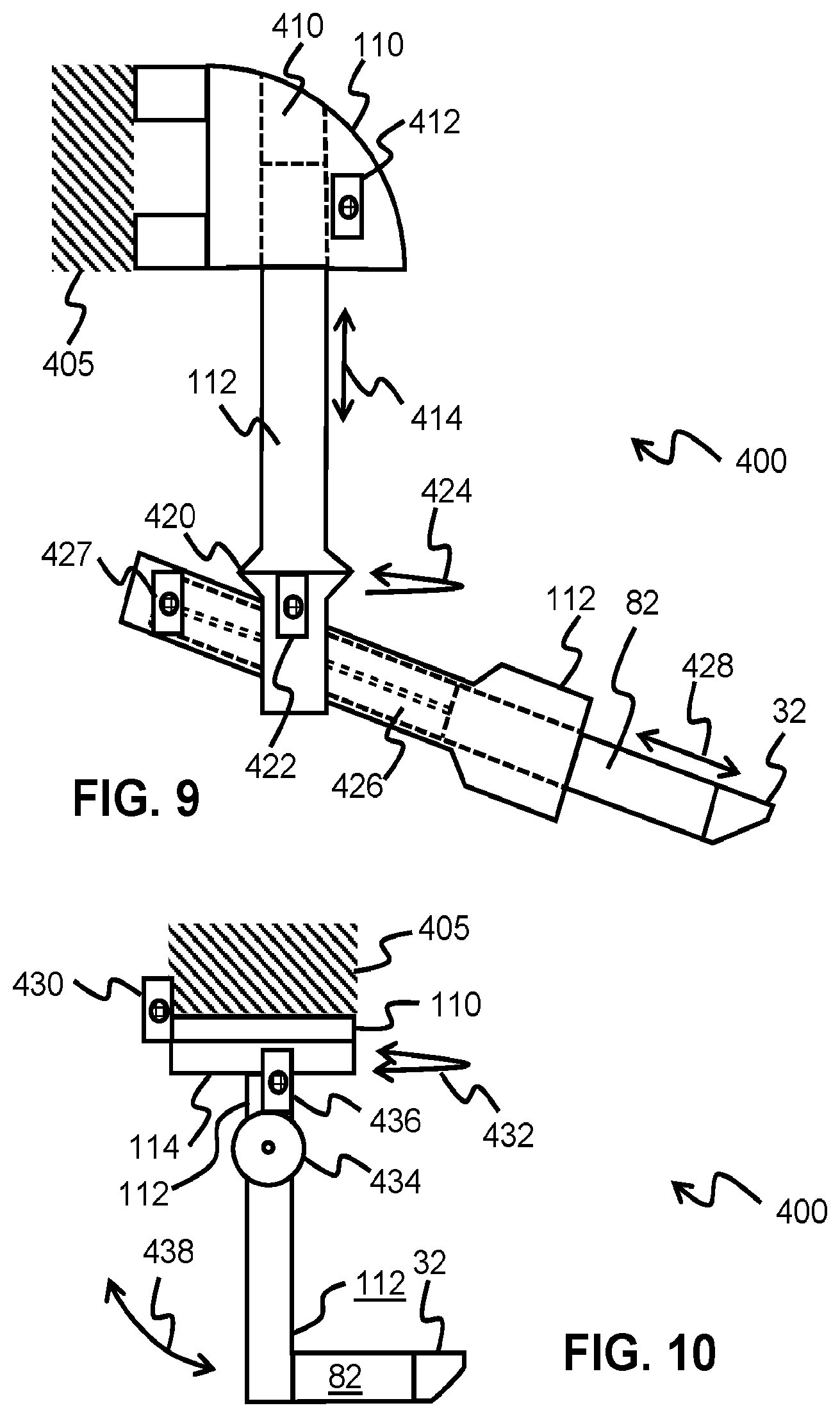Patent US12104890 Figure 8 – System, device and method for measuring the interior refractory lining of a vessel