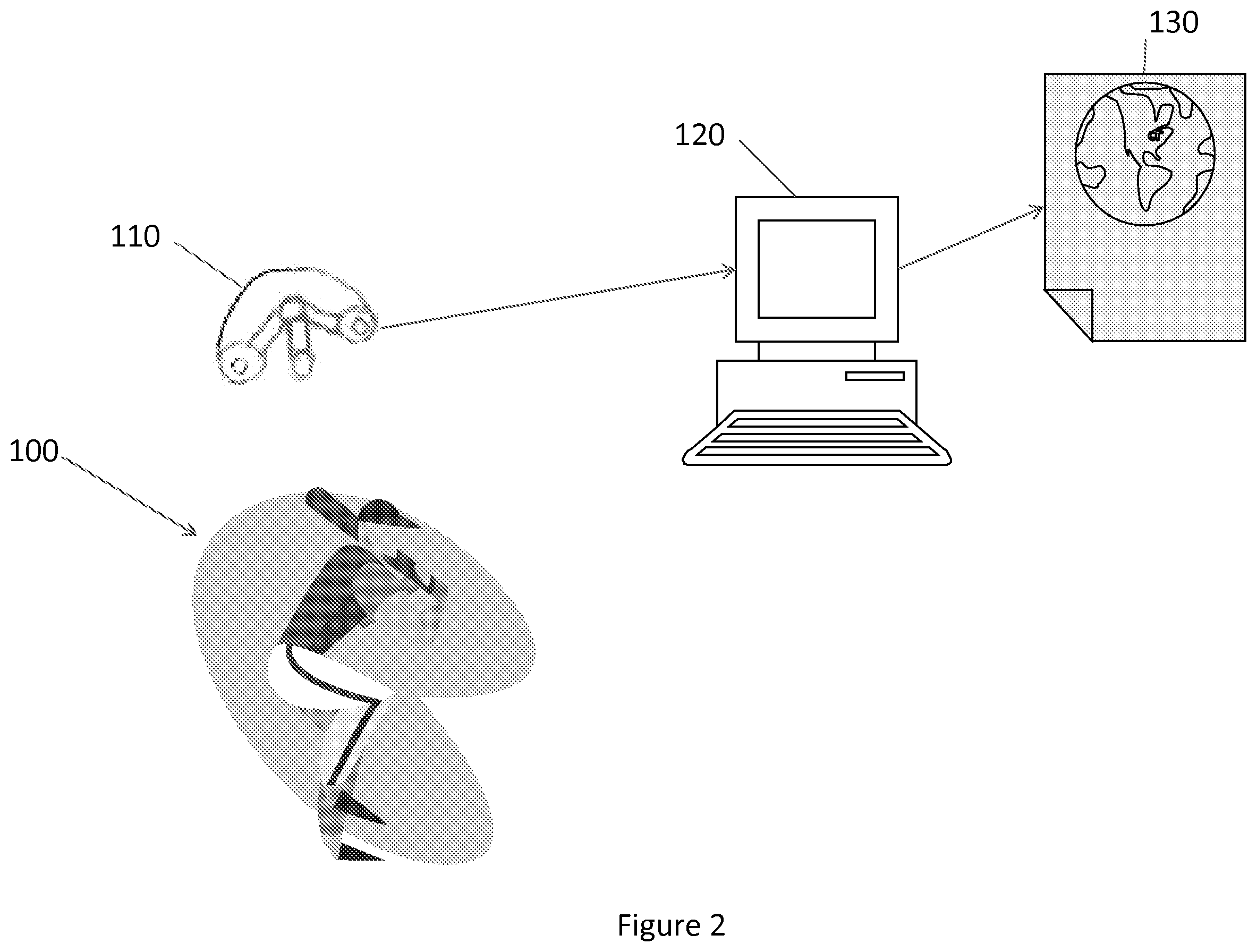 Patent US12104892 Figure 2 – System and method for creating a custom protective equipment item