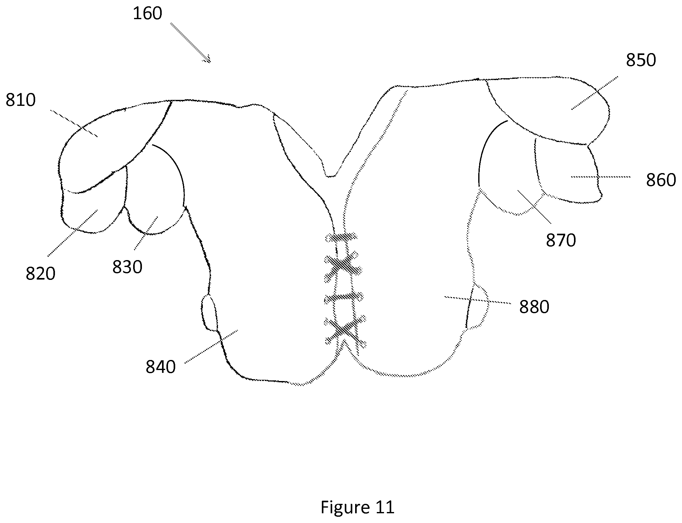 Patent US12104892 Figure 12 – System and method for creating a custom protective equipment item