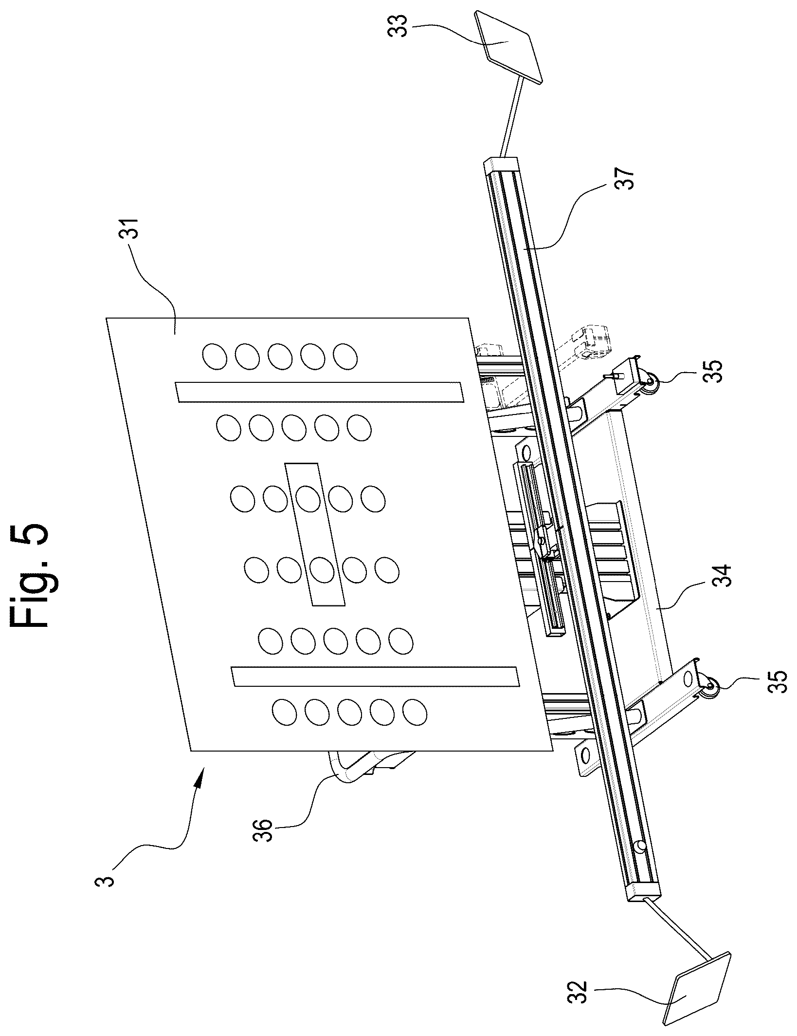 Patent US12104895 Figure 5 – Method for aligning a vehicle service system relative to a vehicle