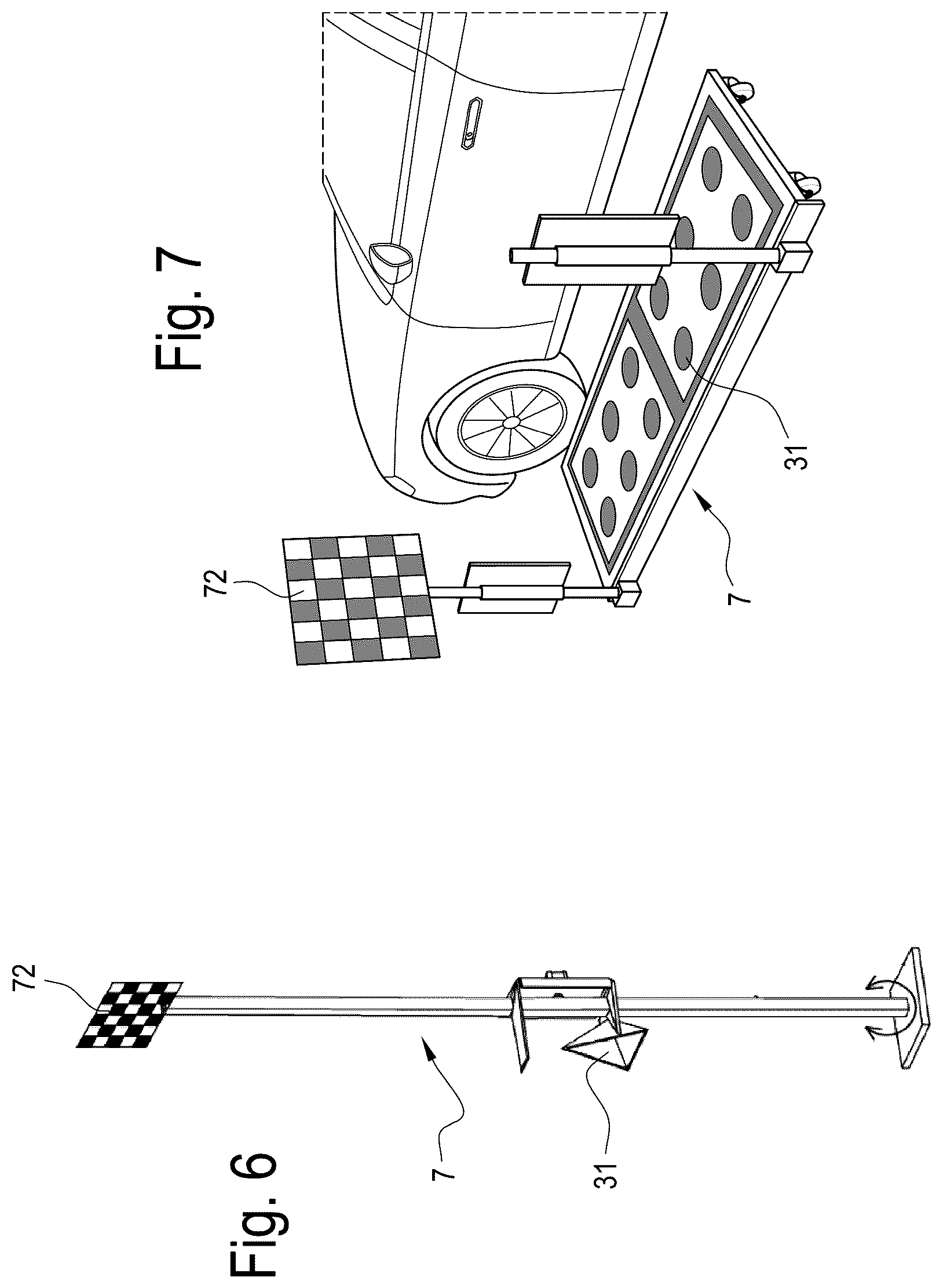 Patent US12104895 Figure 6 – Method for aligning a vehicle service system relative to a vehicle