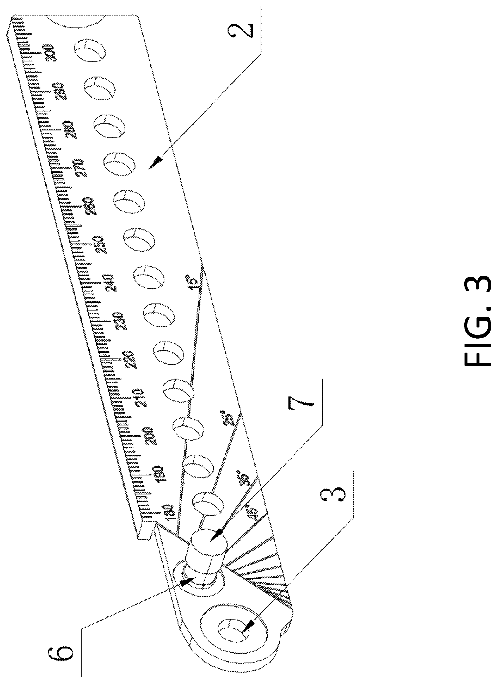 Patent US12104898 Figure 3 – Triangular ruler