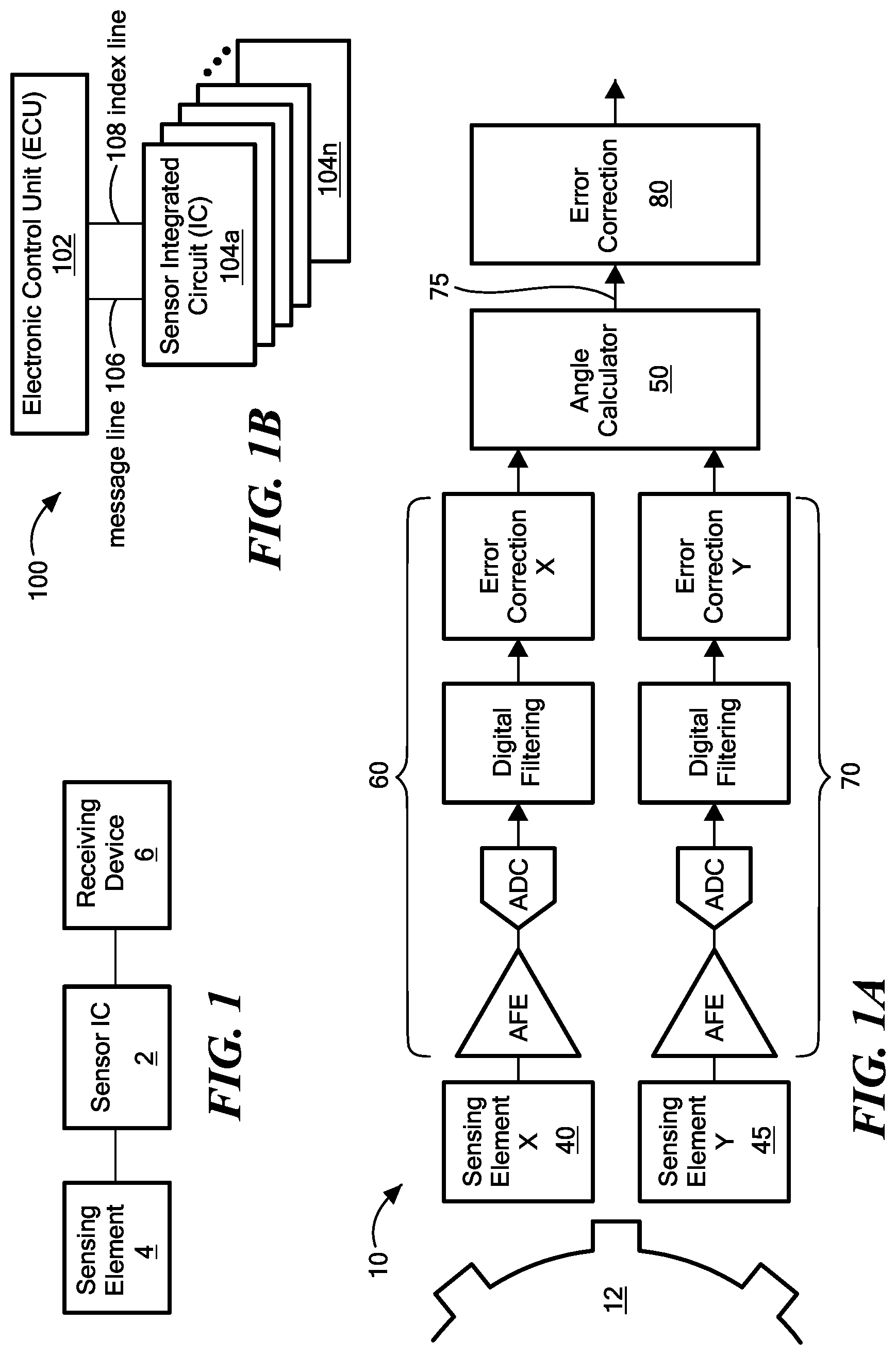 Patent US12104900 Figure 1 – Sensor with estimated real-time parameter data