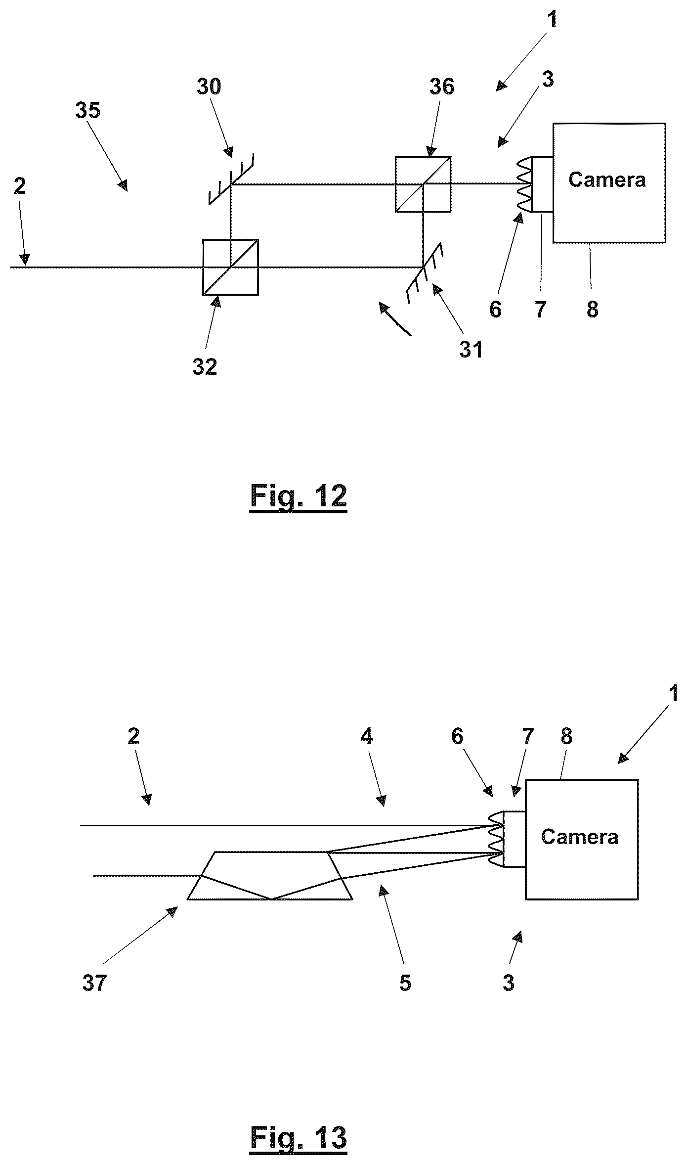 Patent US12104902 Figure 8 – Method and apparatus for detecting changes in direction of a light beam
