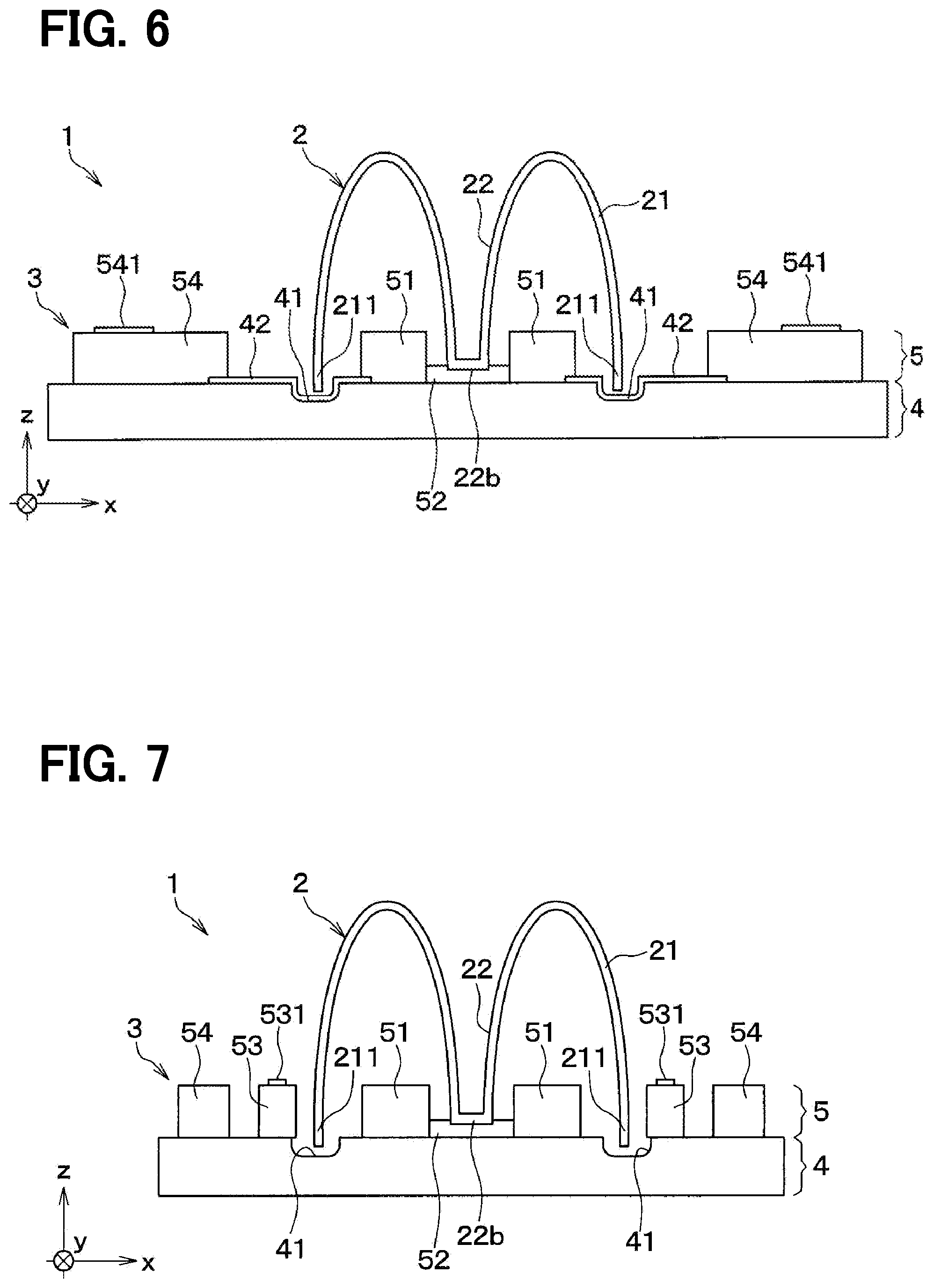 Patent US12104904 Figure 6 – Support structure for micro-vibrator and method of manufacturing inertial sensor