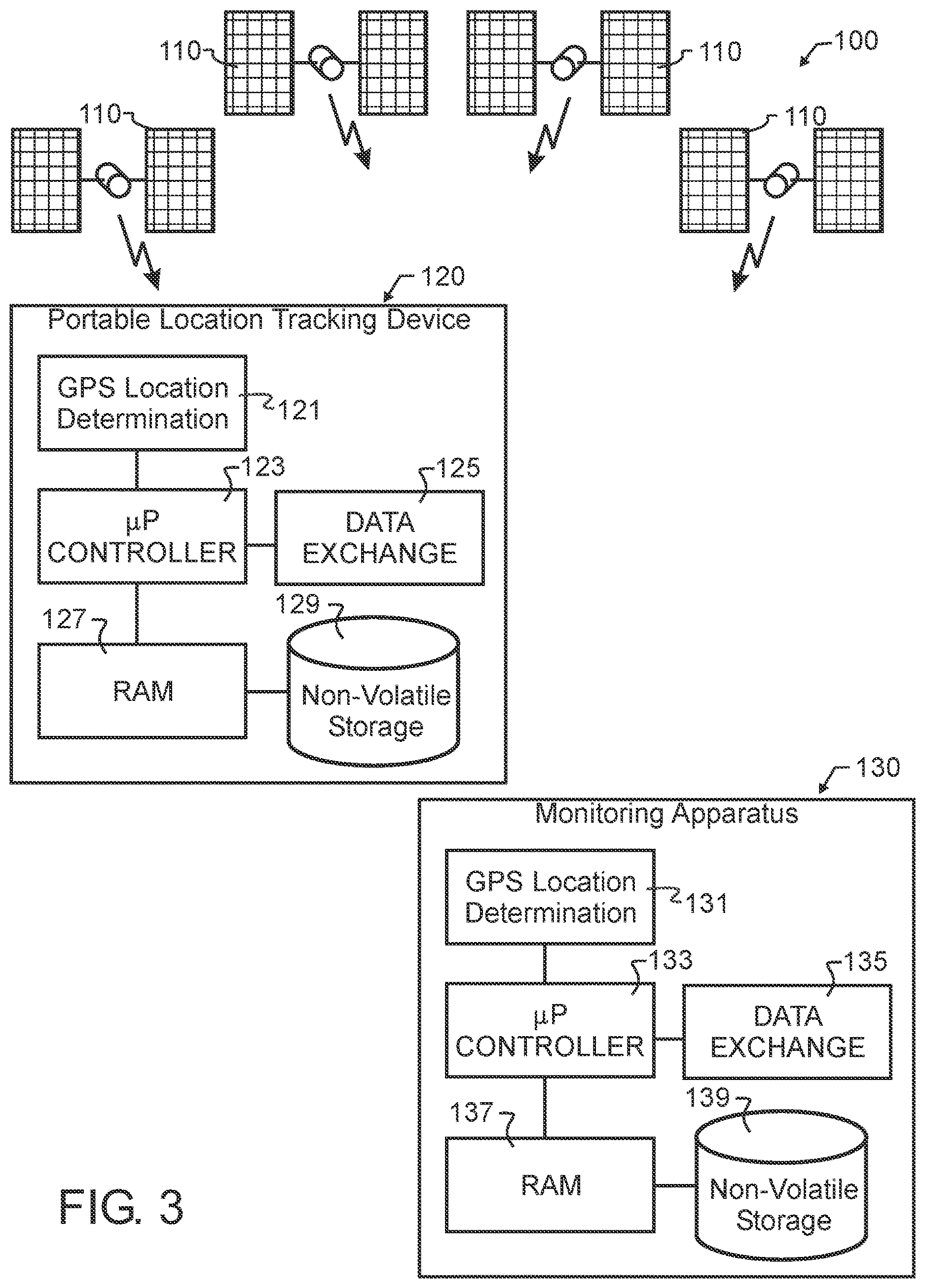 Patent US12104909 Figure 3 – Wireless location assisted zone guidance system incorporating secure transmission of location