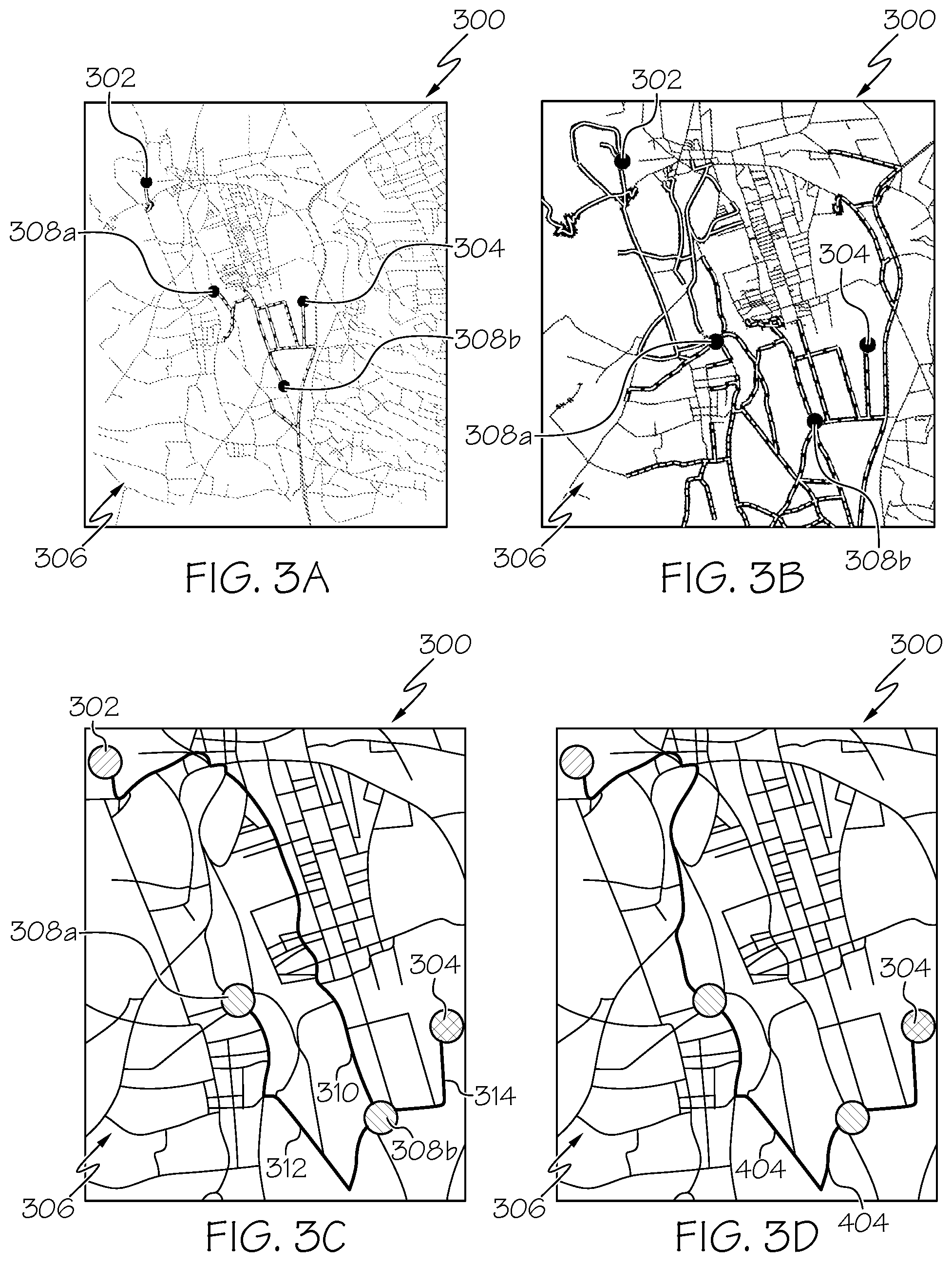 Patent US12104910 Figure 3 – Systems and methods for informable multi-objective and multi-direction rapidly exploring random tree route planning