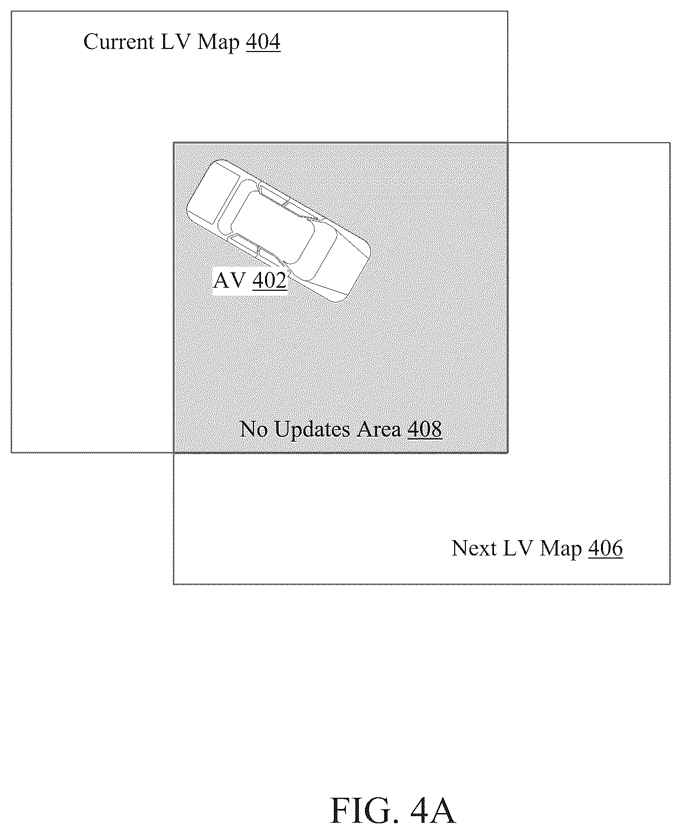 Patent US12104920 Figure 4 – Semantic map with live updates