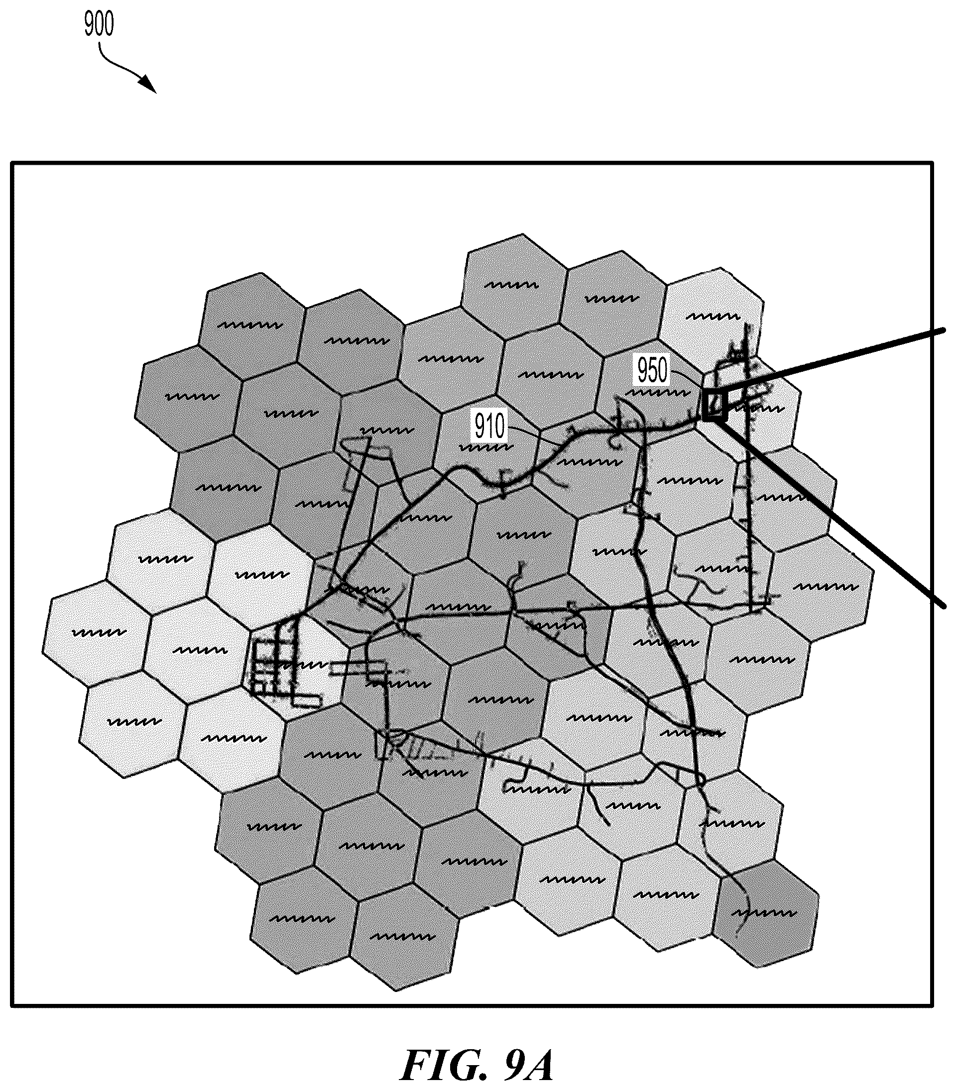 Patent US12104922 Figure 10 – Synchronizing neighboring tiles in a high definition map