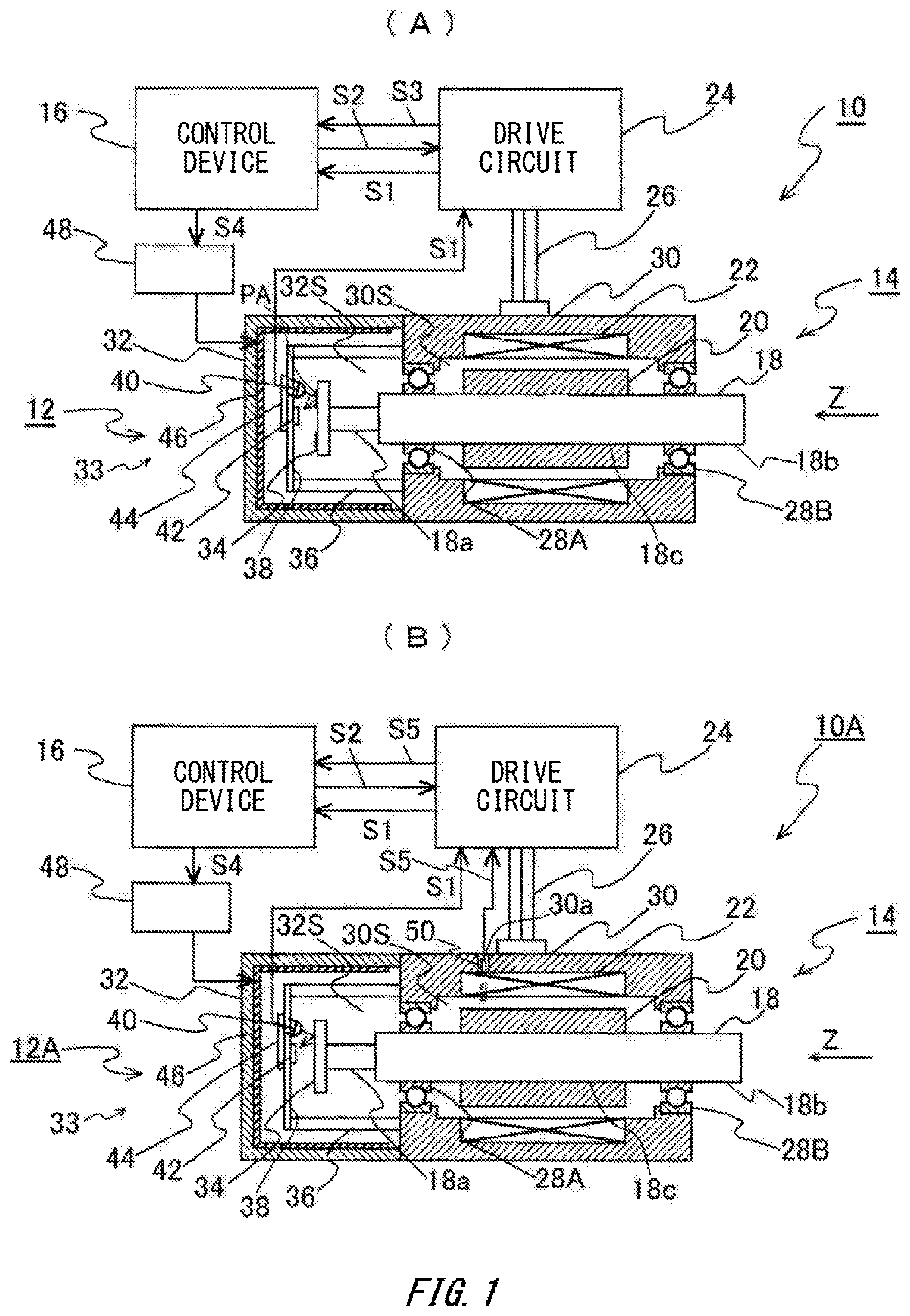 Patent US12104932 — Encoder and drive device — Figure 1
