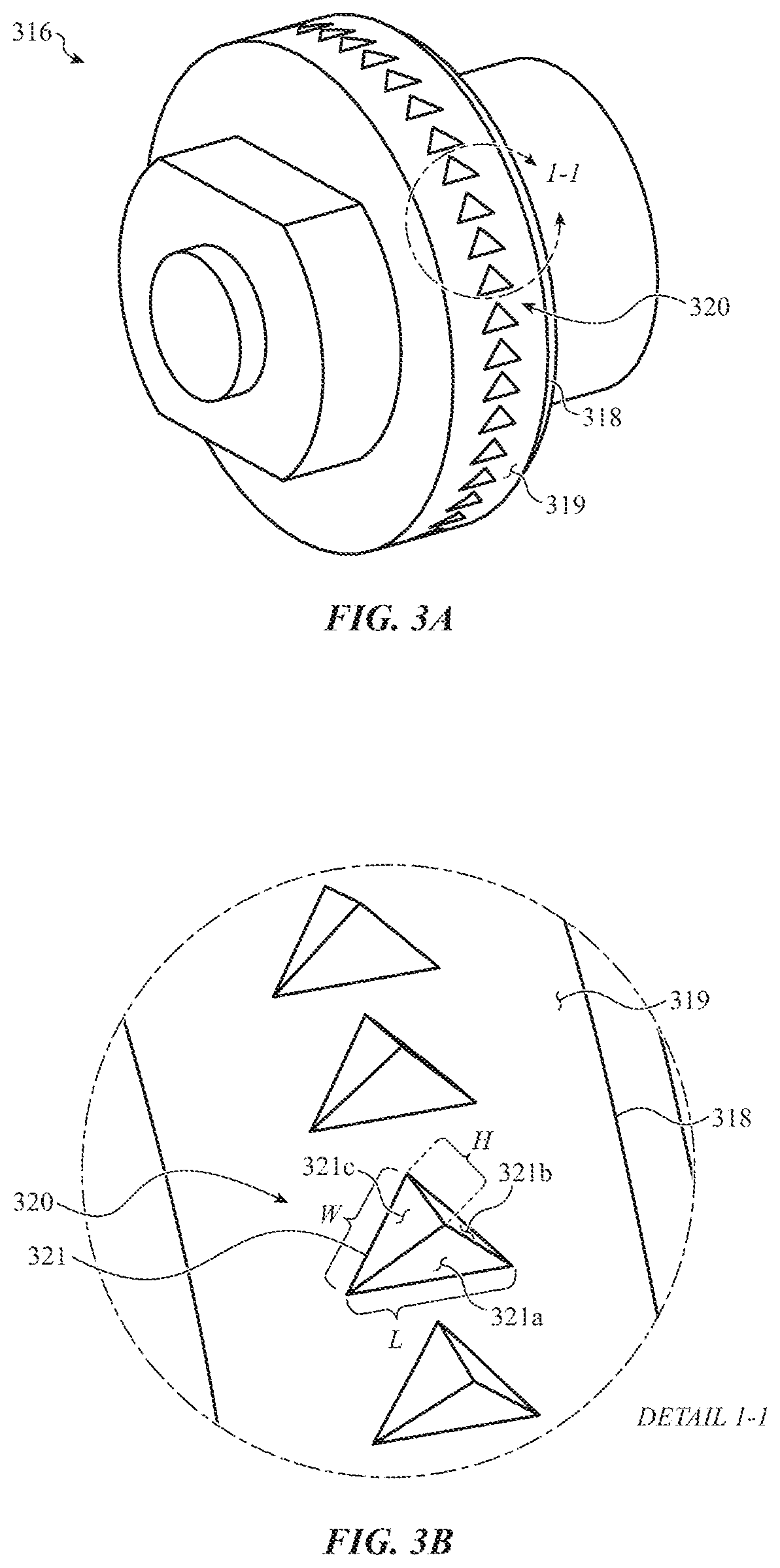 Patent US12104934 Figure 4 – Cylindrical retroreflector array for rotation tracking