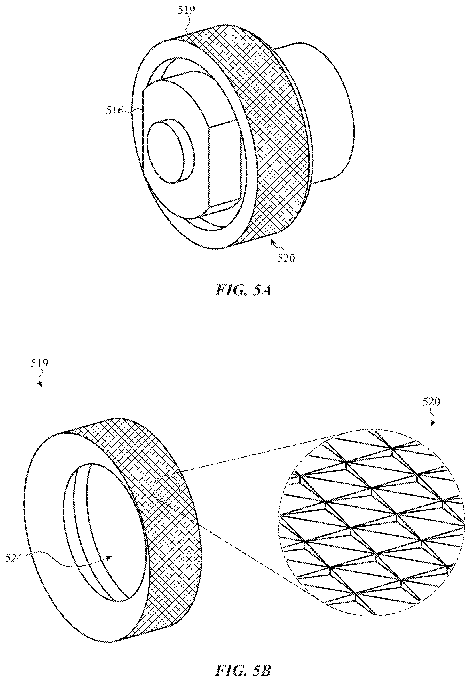 Patent US12104934 Figure 7 – Cylindrical retroreflector array for rotation tracking